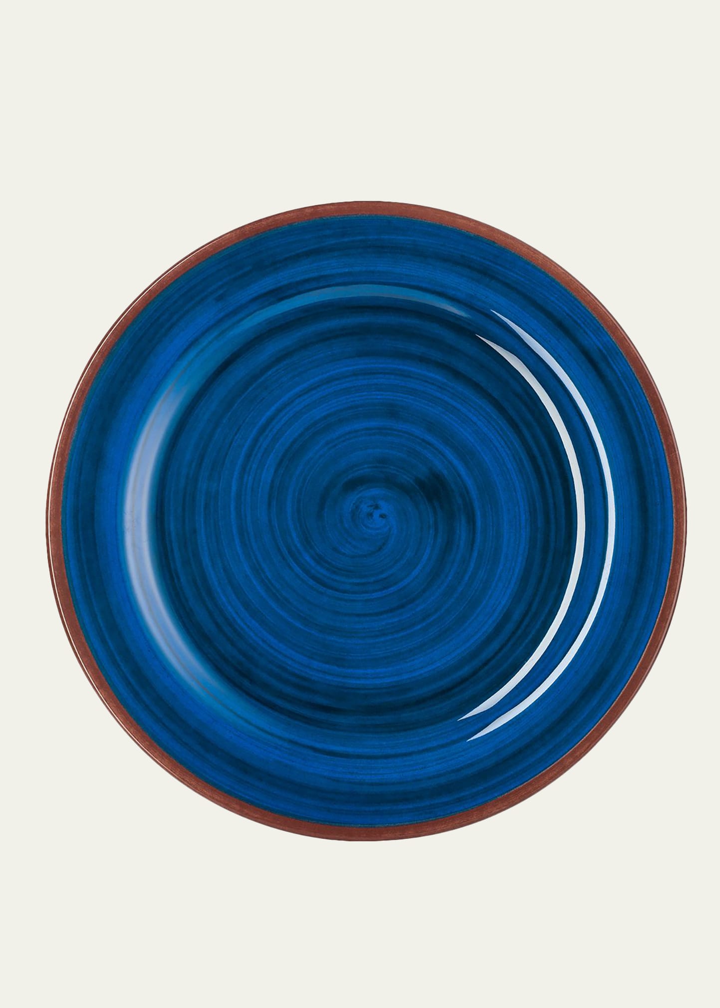Mario Luca Giusti St. Tropez Dinner Plate In Blue
