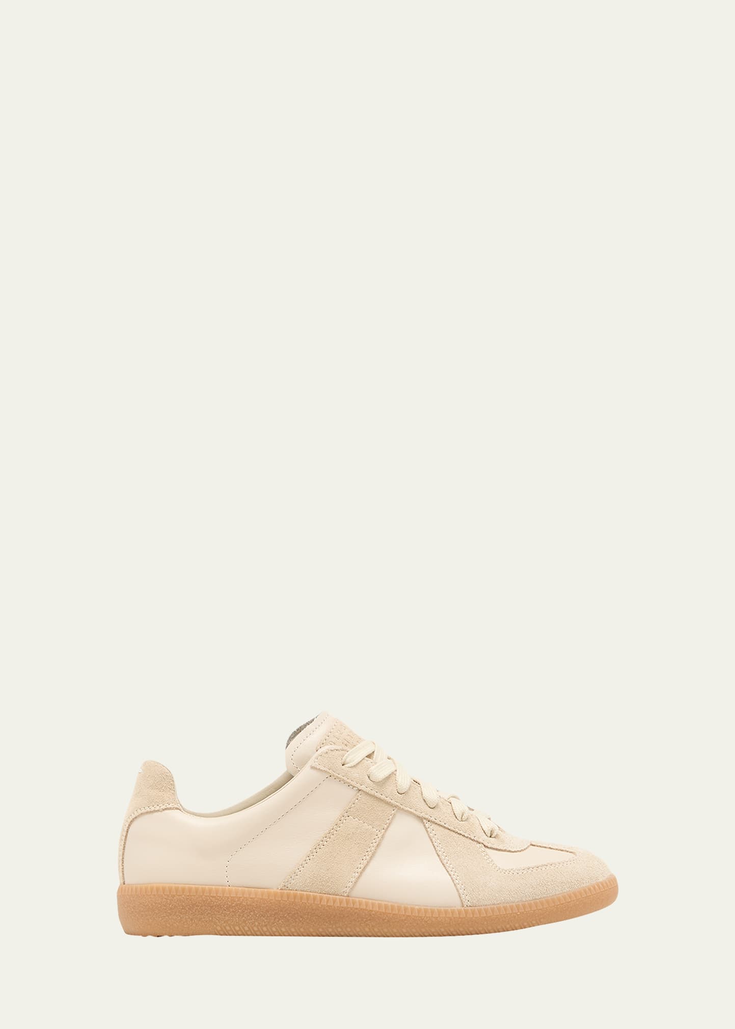 Maison Margiela Sneakers  Woman Color Beige In Lambpapyrus