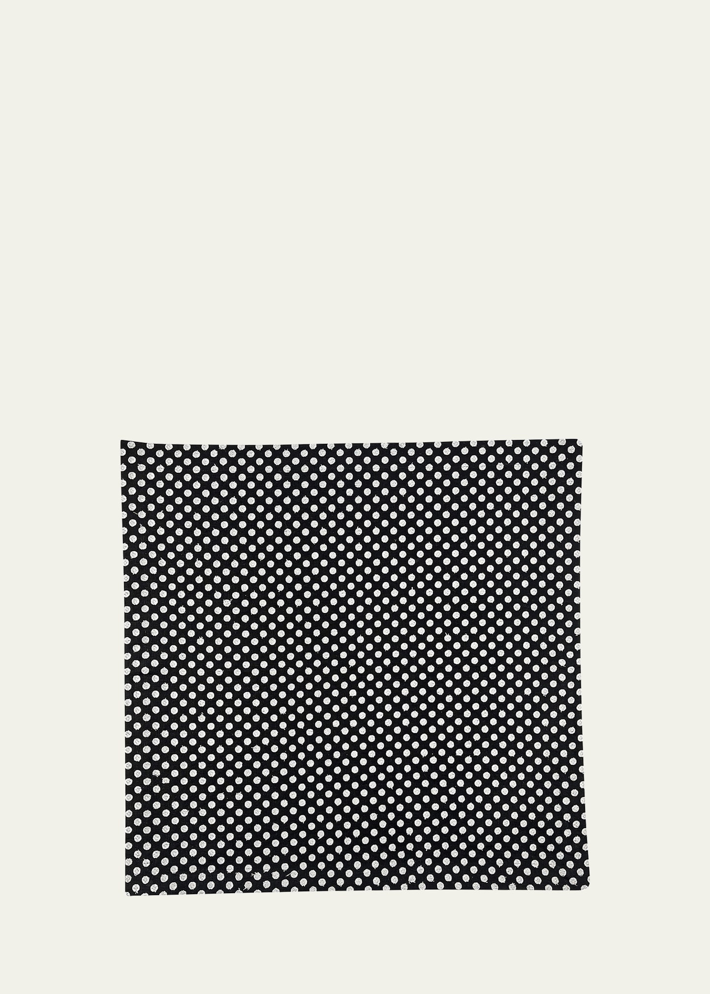 Silver Dot Textured Napkin