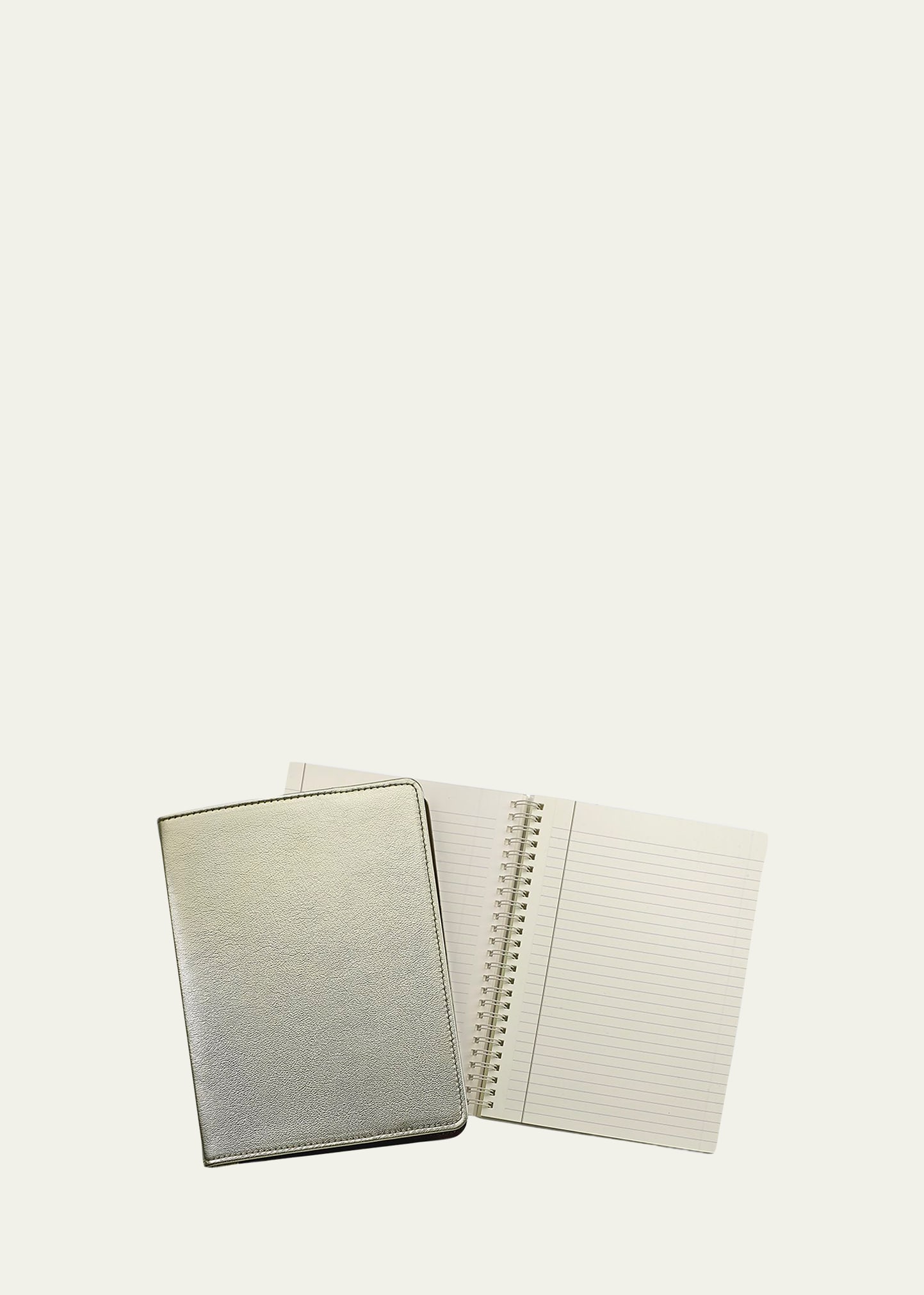 Graphic Image 9" Wire-o Notebook In Gray
