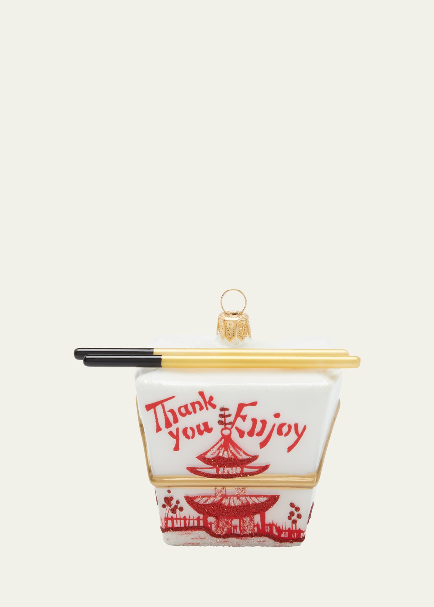 Bergdorf Goodman Chinese Take Out Christmas Ornament