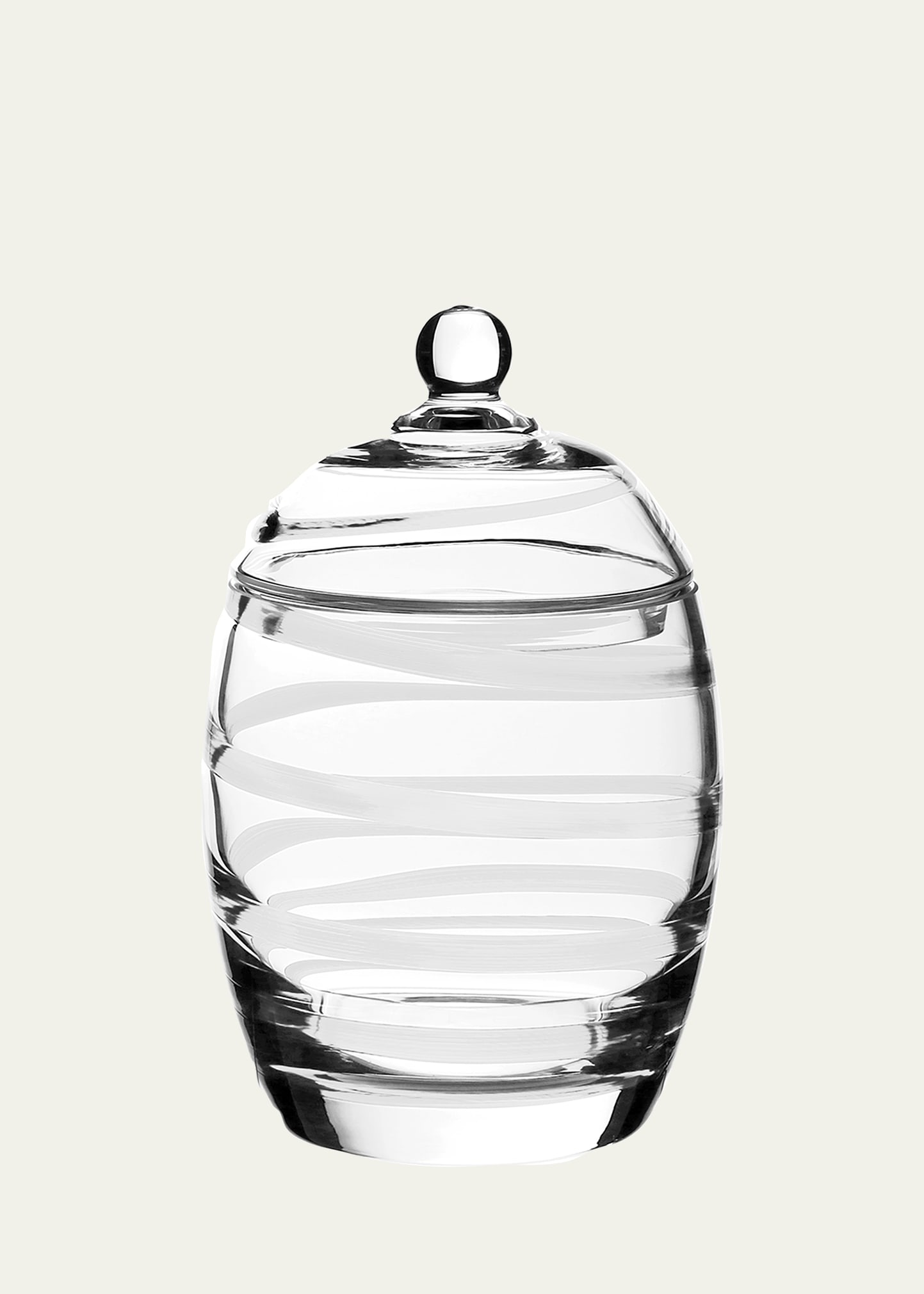 William Yeoward Crystal Bella Bianca Candy Jar In White