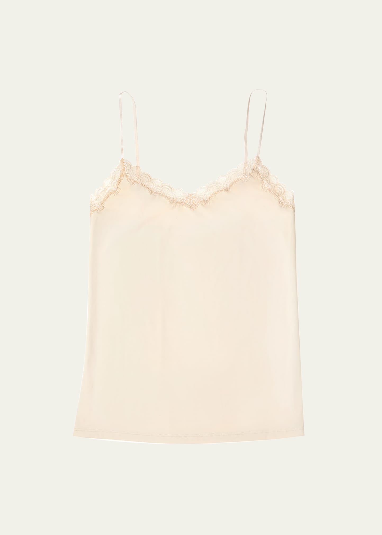 Uwila Warrior Happy Seams Lace Trim Camisole In Smoke Grey