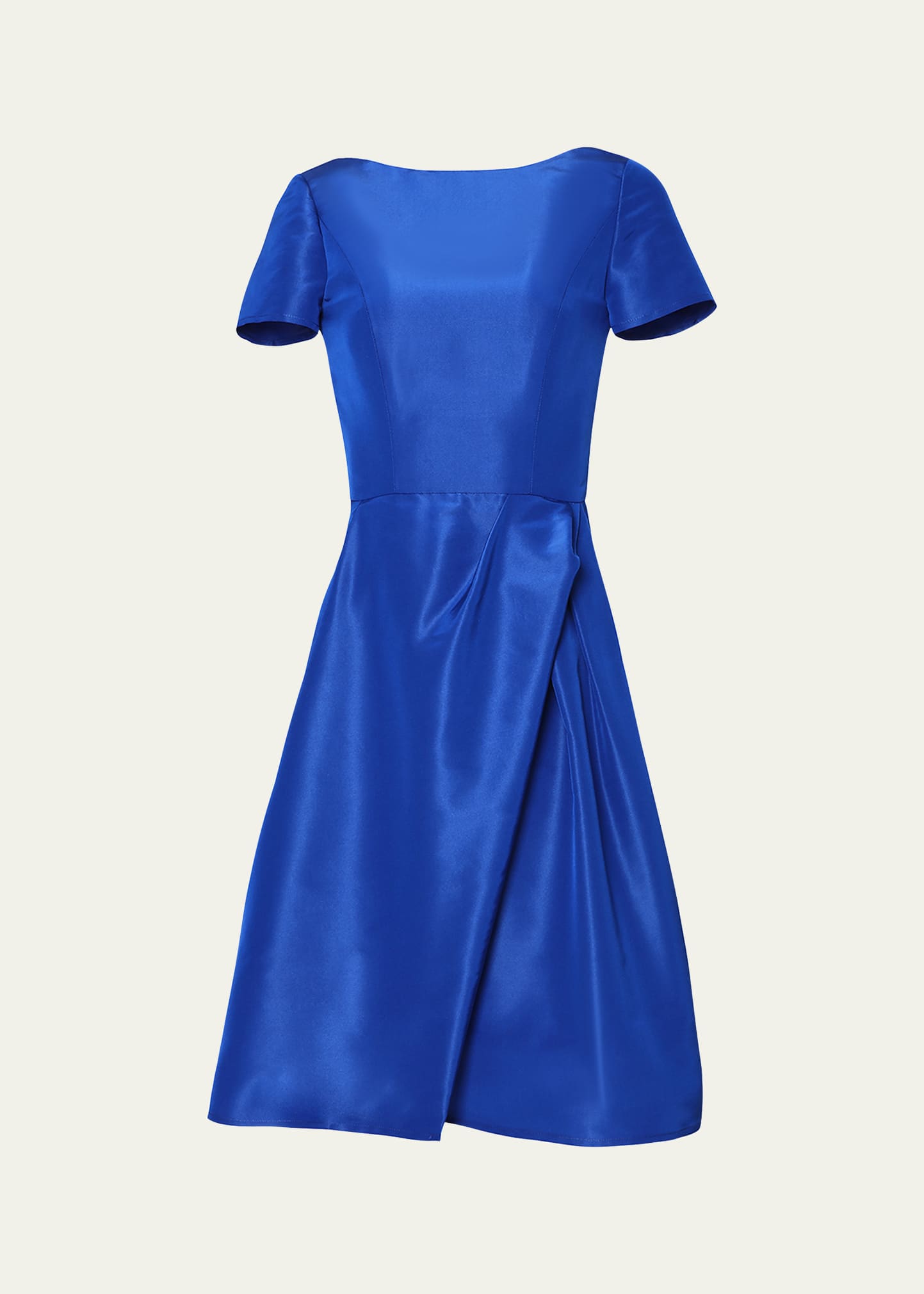 Icon Bateau Neck Short-Sleeve Dress