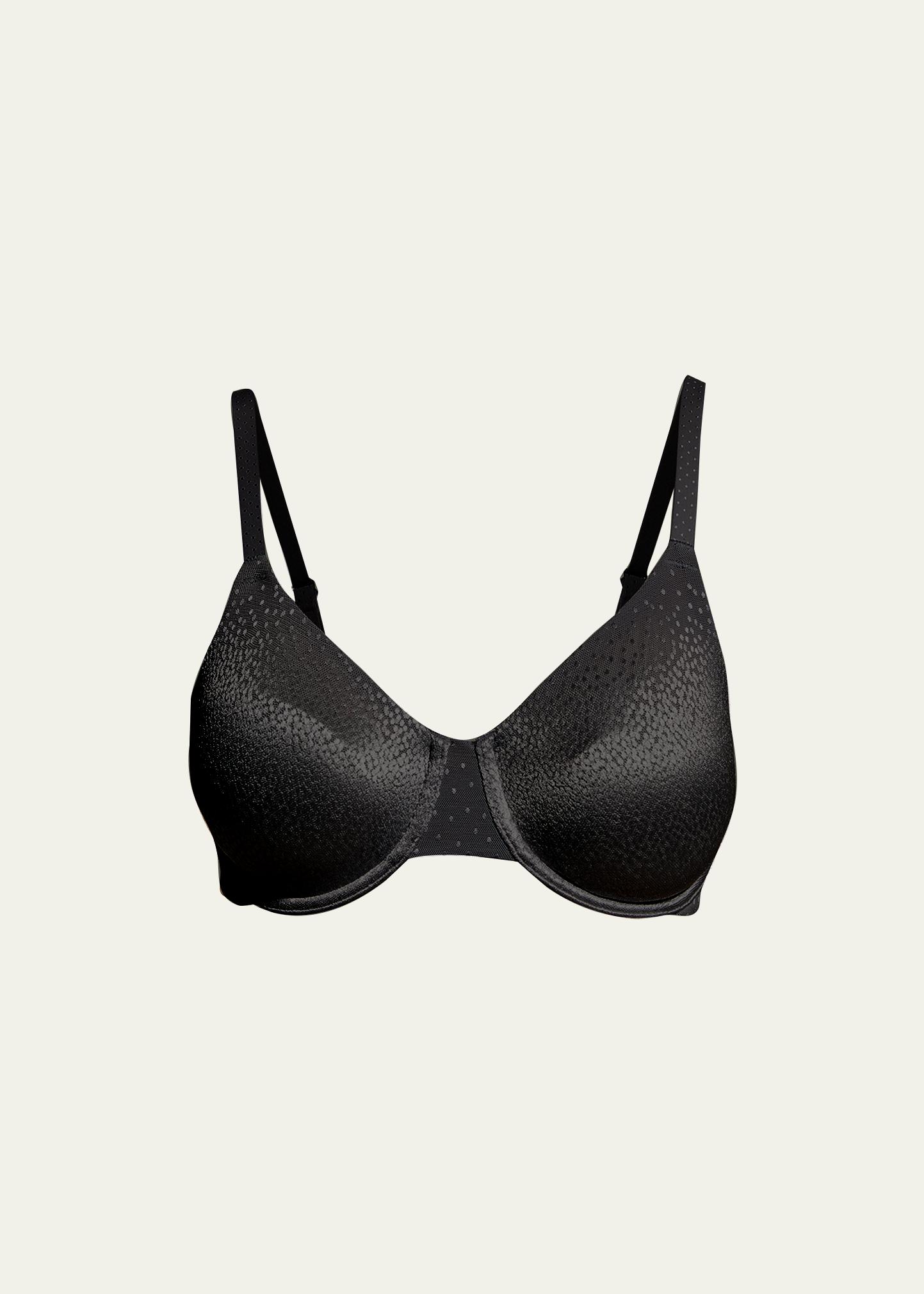 Wacoal Back Appeal Full-coverage Underwire Bra In Black