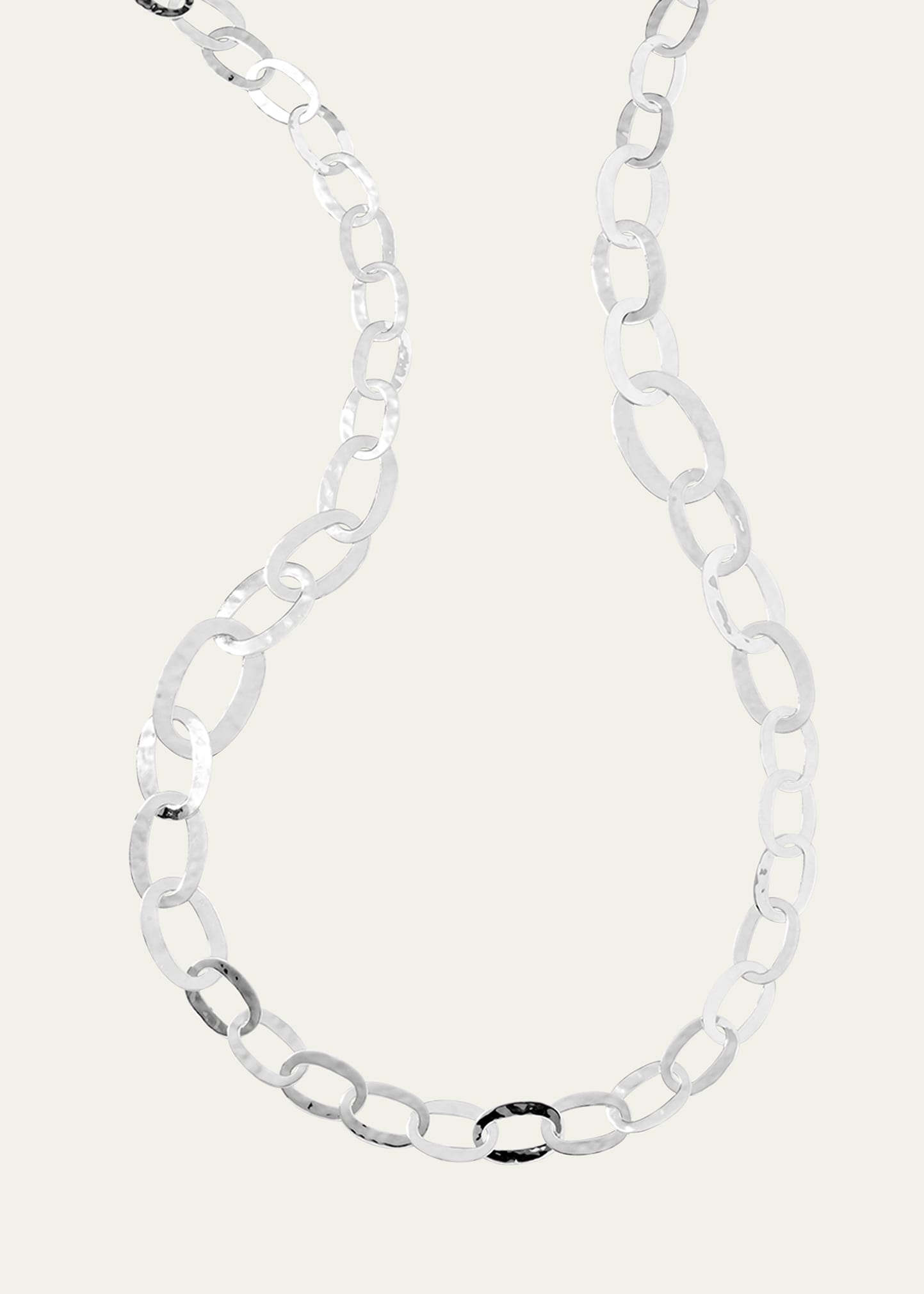 Ippolita Roma Links Long Chain Necklace In Sterling Silver