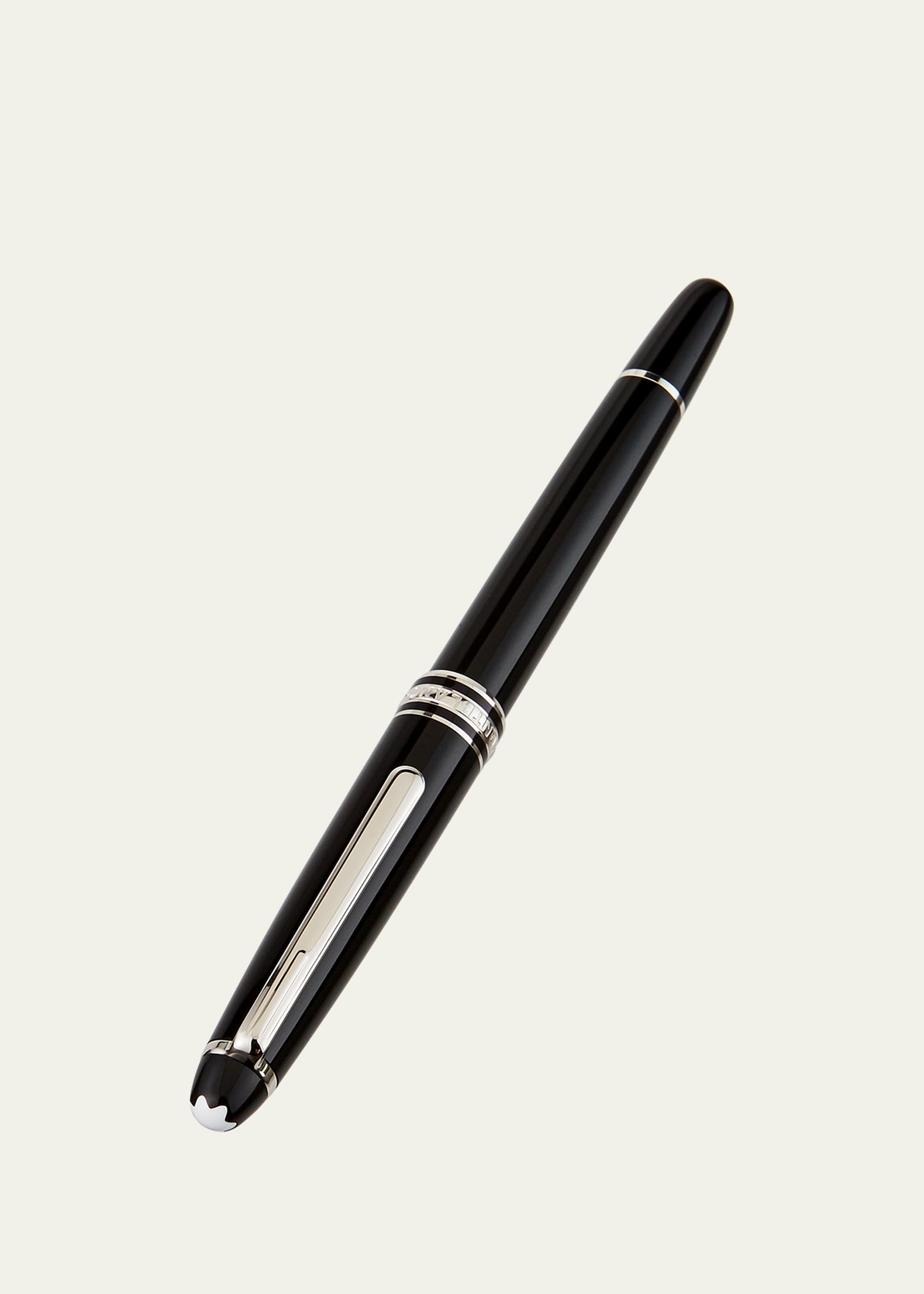 Montblanc Platinum-coated Classique Rollerball Pen In Black
