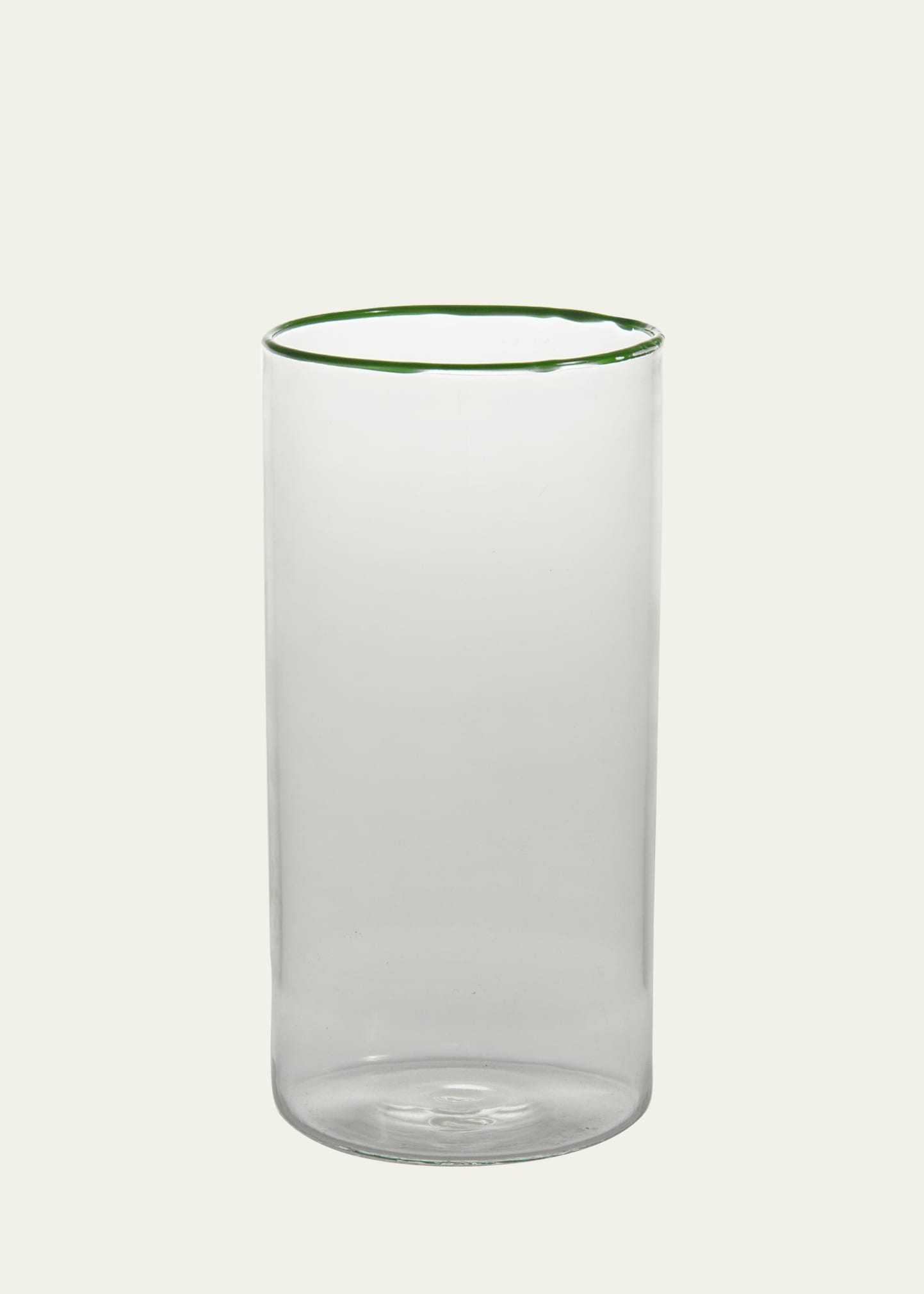 Dark Green Highball Glass