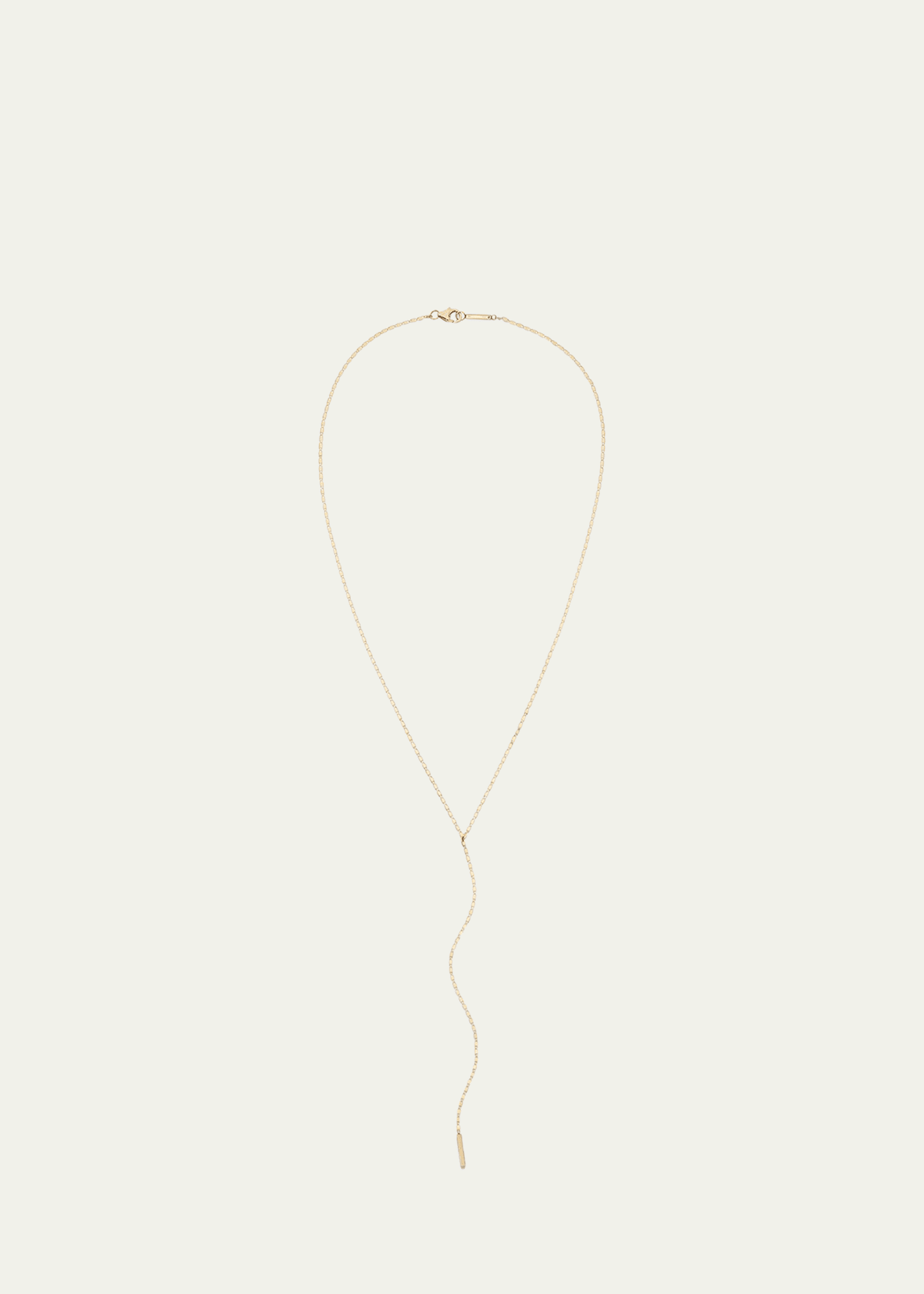 14k Malibu Chime Lariat Necklace