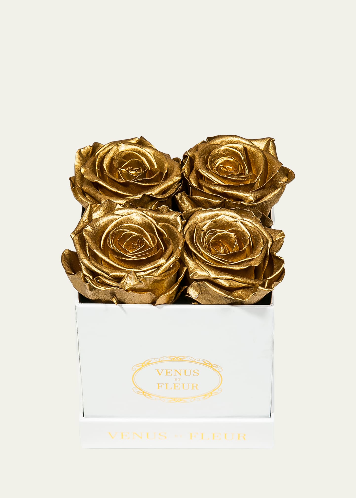 Venus Et Fleur Classic Le Petit Eternity Roses In Gold