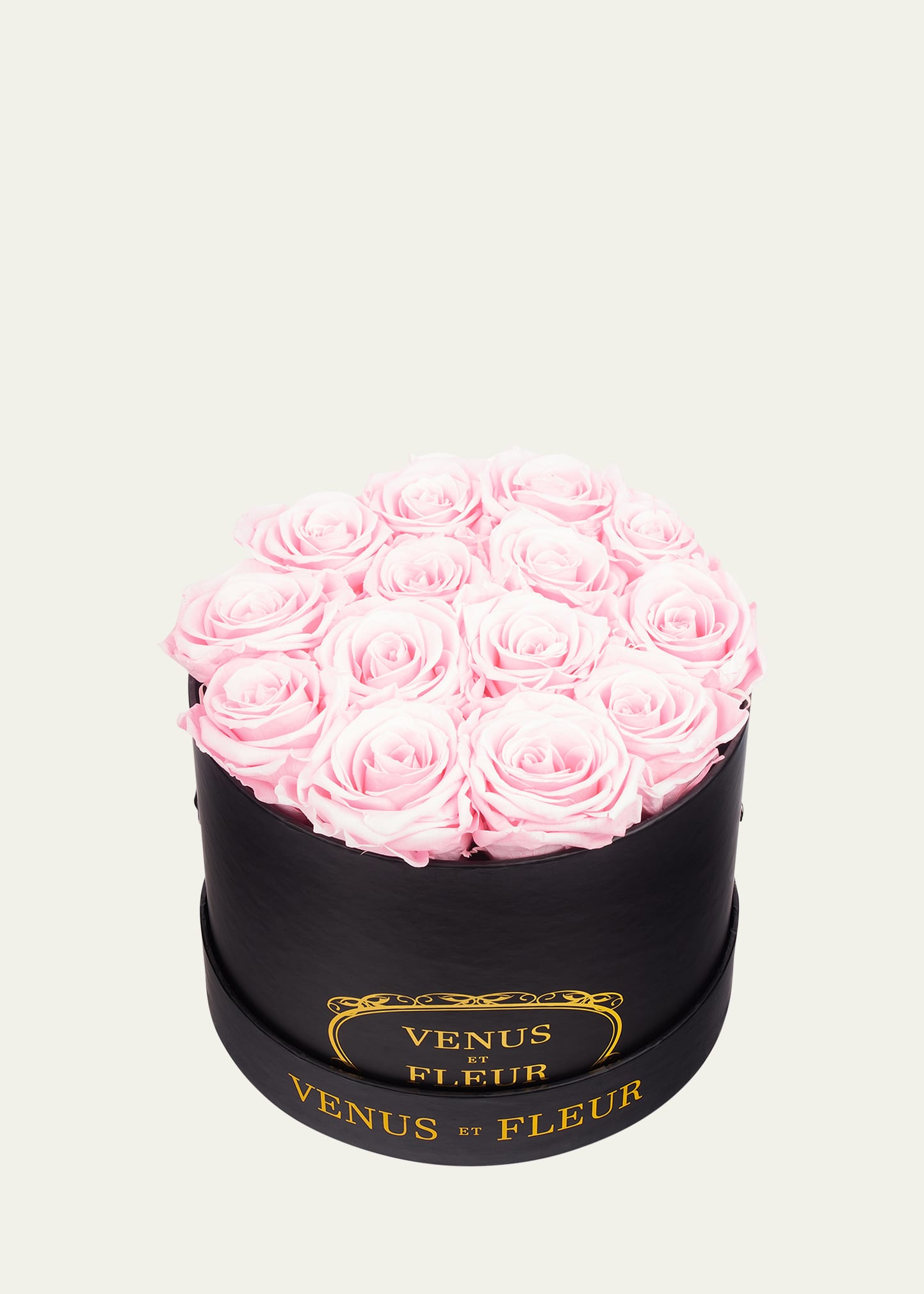 Shop Venus Et Fleur Classic Small Round Rose Box In Pink