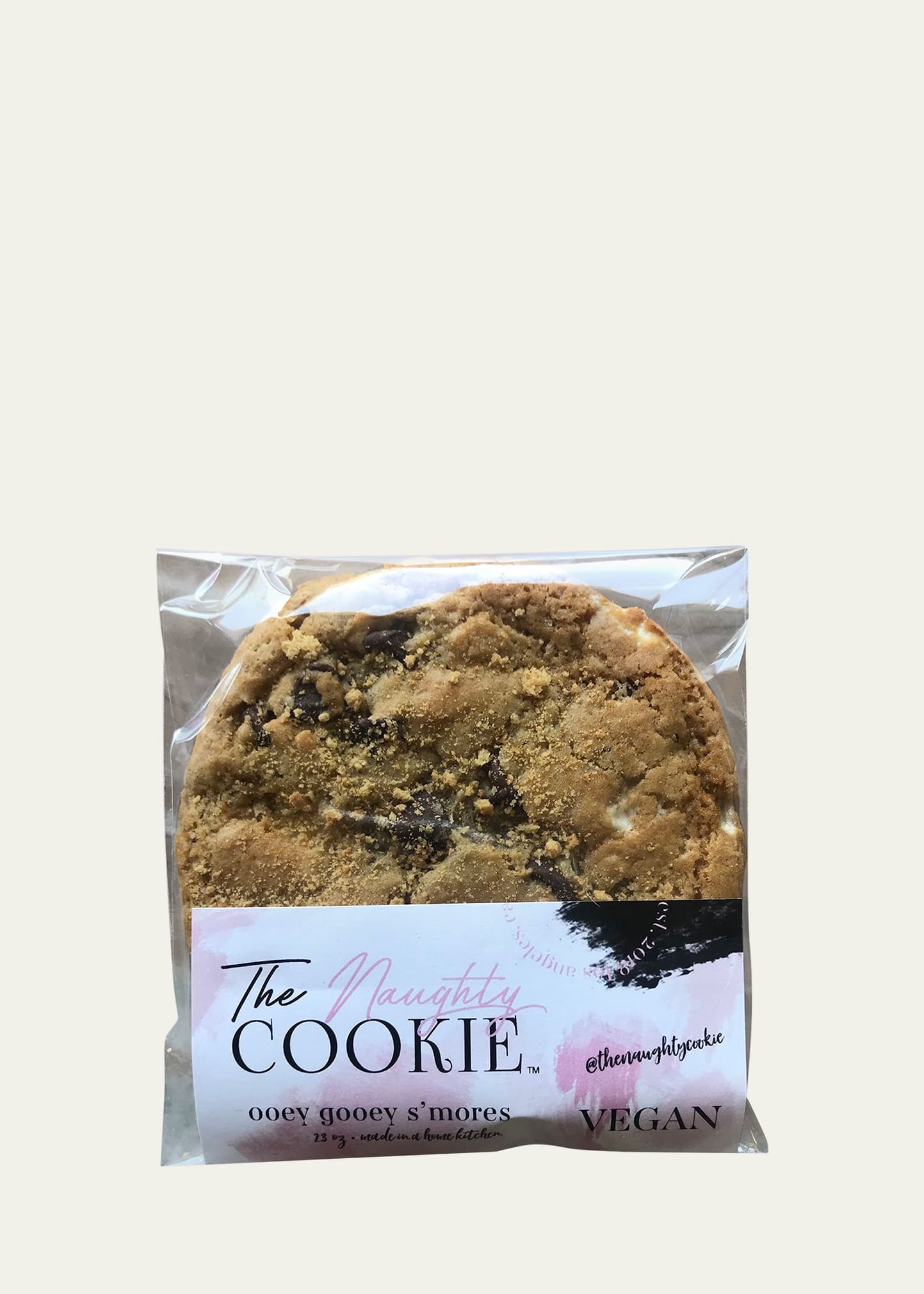 Vegan Ooey Gooey S'mores Cookies