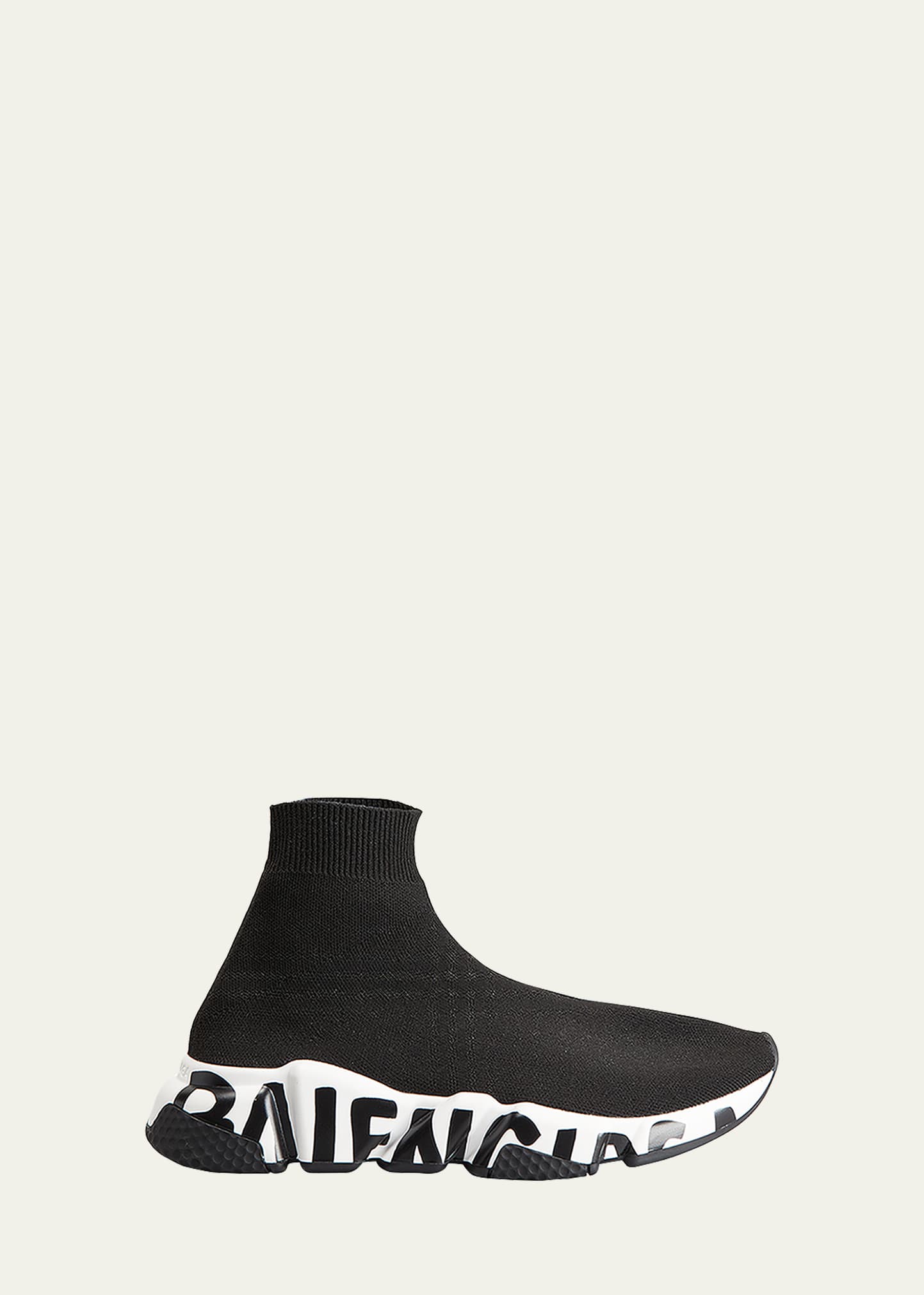 BALENCIAGA SPEED STRETCH-KNIT HIGH-TOP SOCK TRAINER