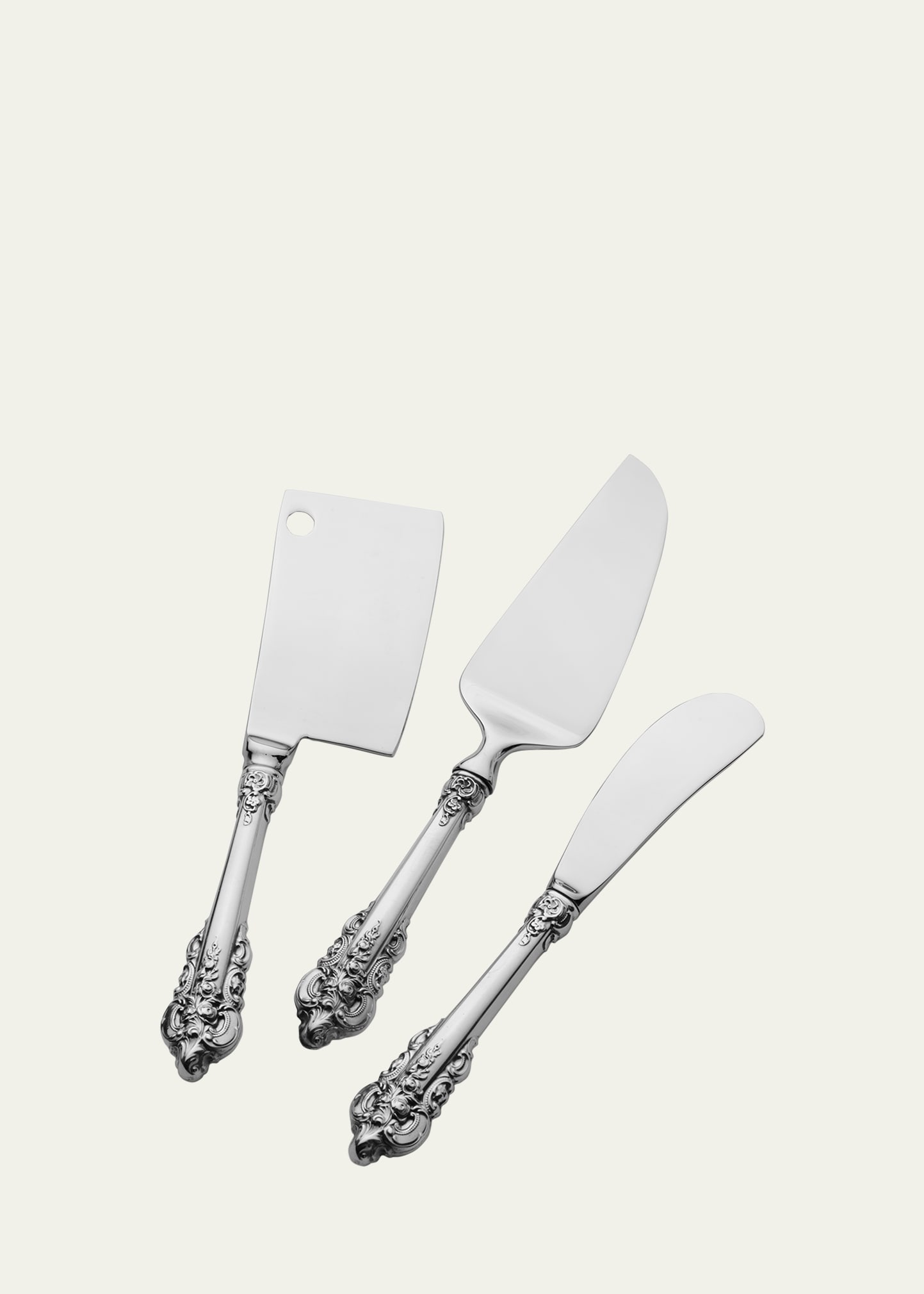 Grand Baroque 3-Piece Cheese Knife Set