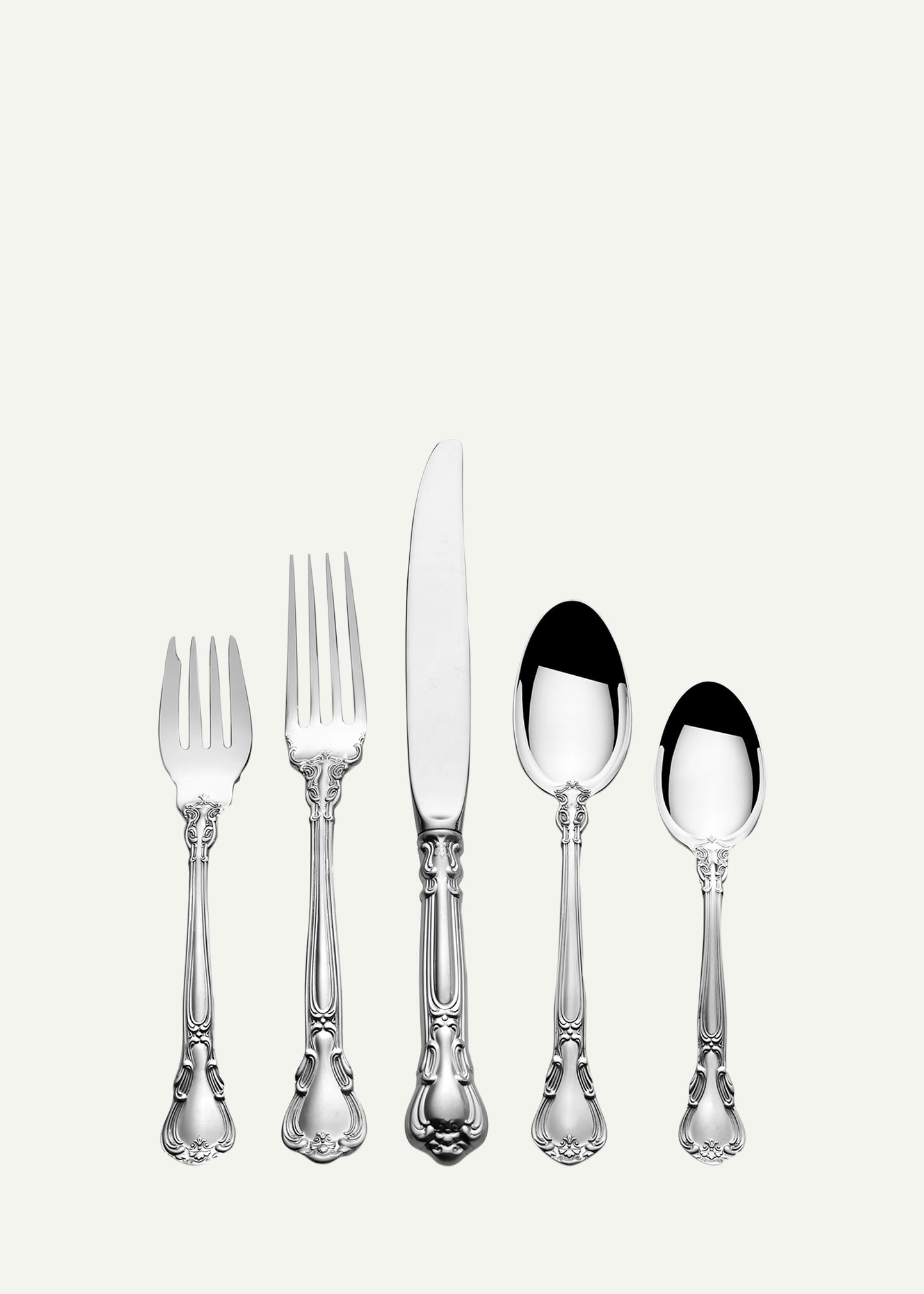 Chantilly 66-Piece Dinner Flatware Set