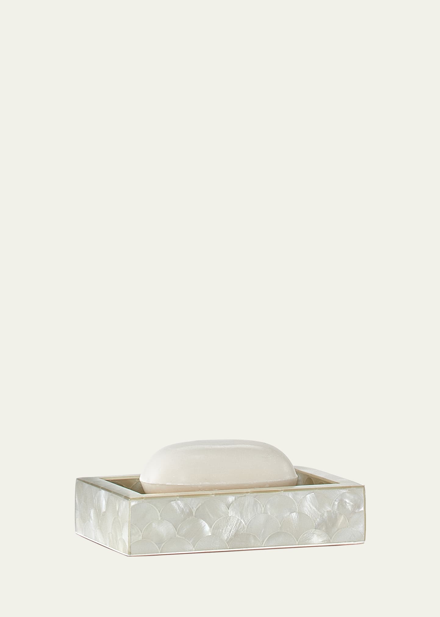 Labrazel Poisson Soap Dish In Oyster White