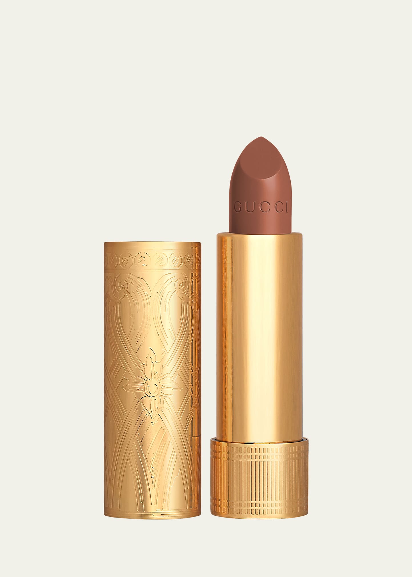 Shop Gucci Rouge &#224 L&#232vres Satin Lipstick In 221 Mina Light Pi