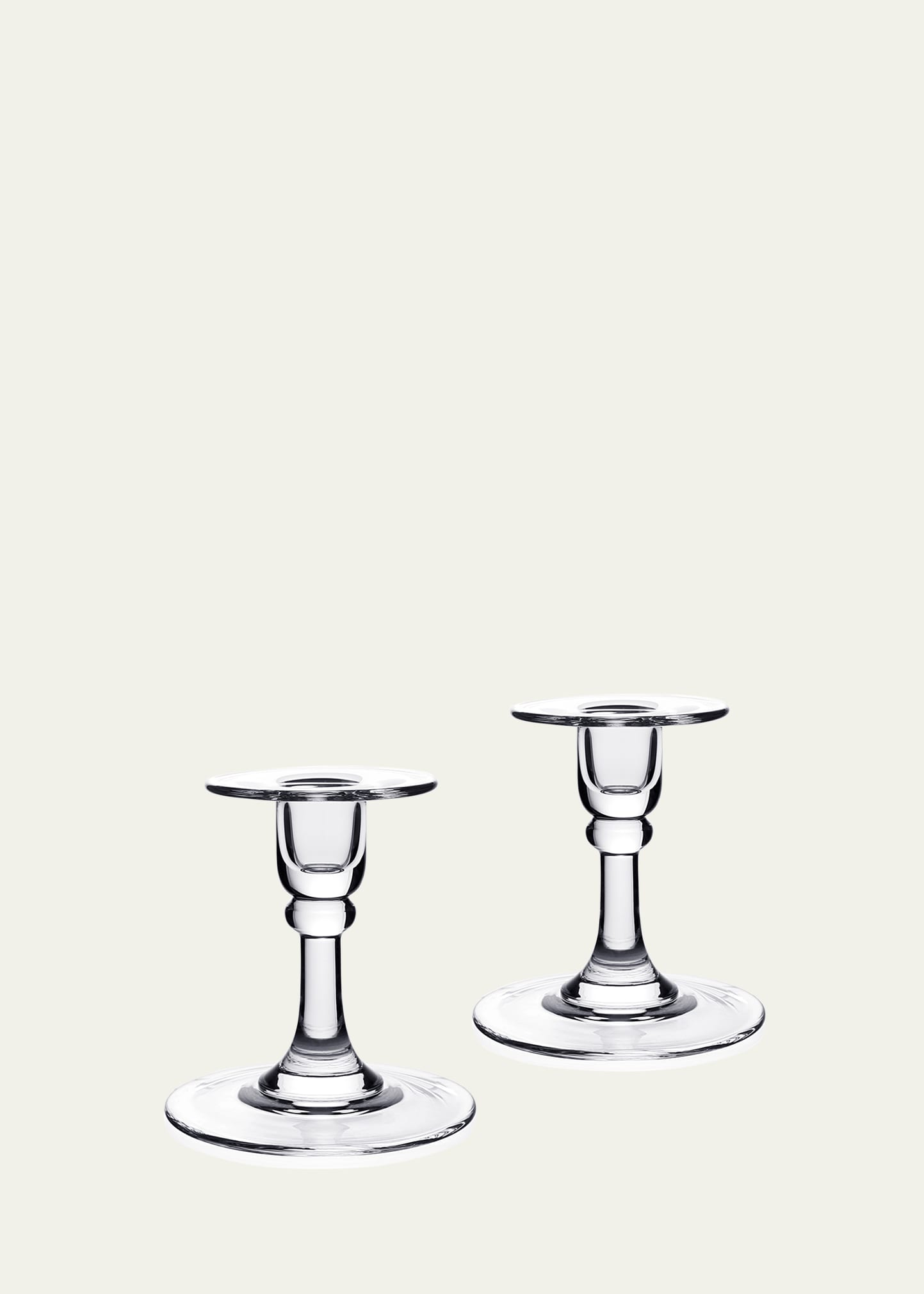 Classic Candlestick Holder Pair