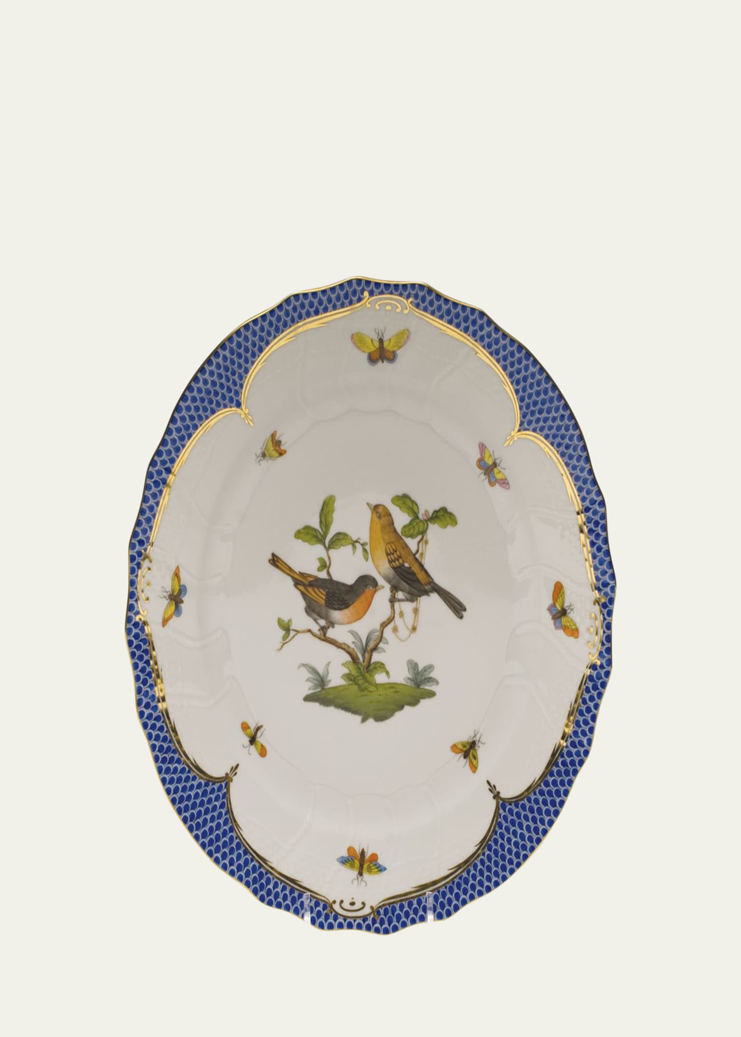 Rothschild Blue Motif 09 Dinner Plate