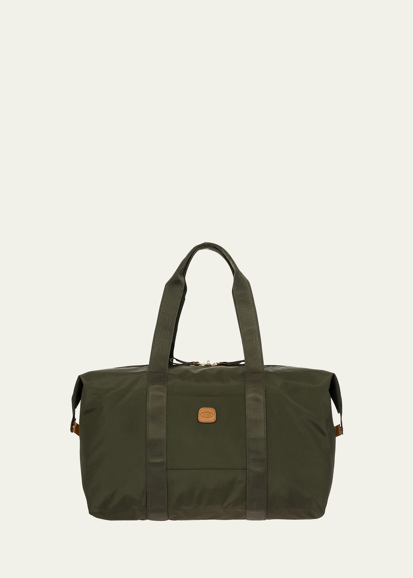 Shop Bric's X-bag 18" Folding Duffel Bag Luggage In Olive