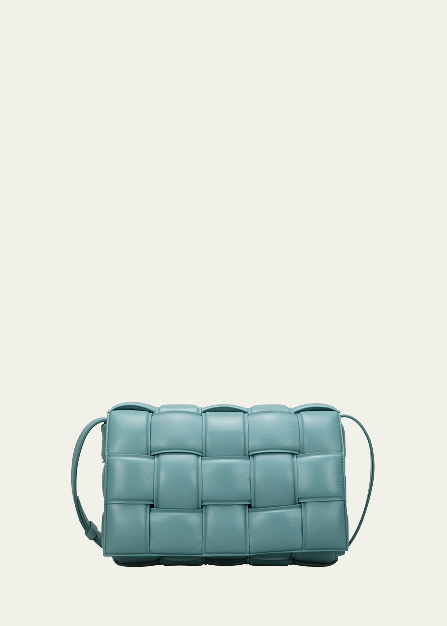 Bottega Veneta Padded Cassette Crossbody Bag In Linoleum