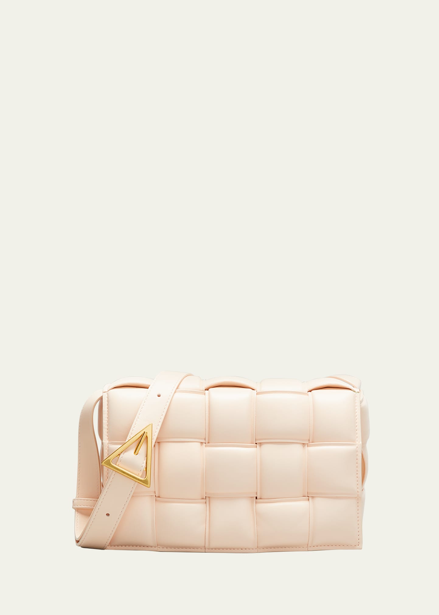 Bottega Veneta Padded Cassette Crossbody Bag In Melon