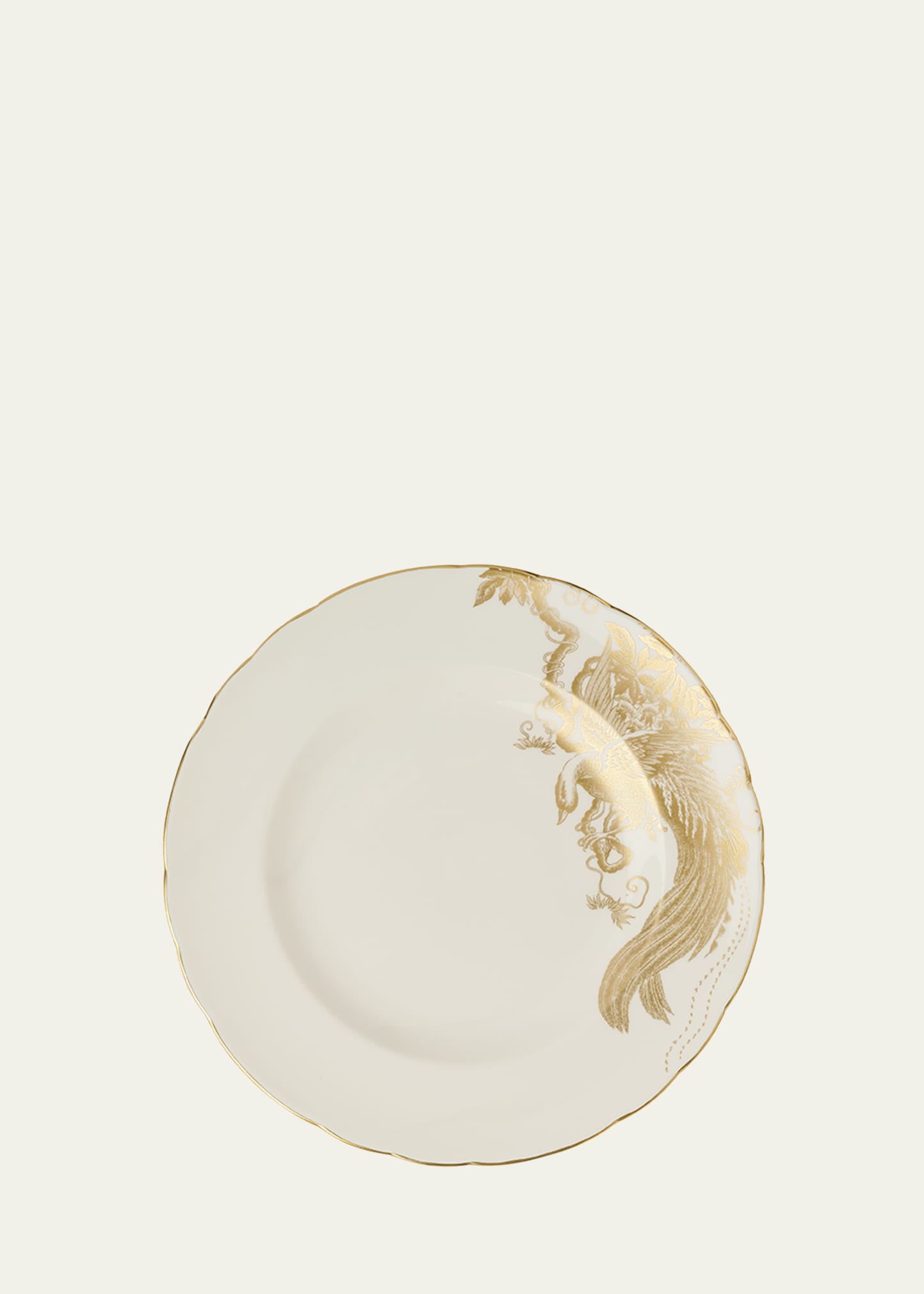 Aves Gold Motif 10" Plate