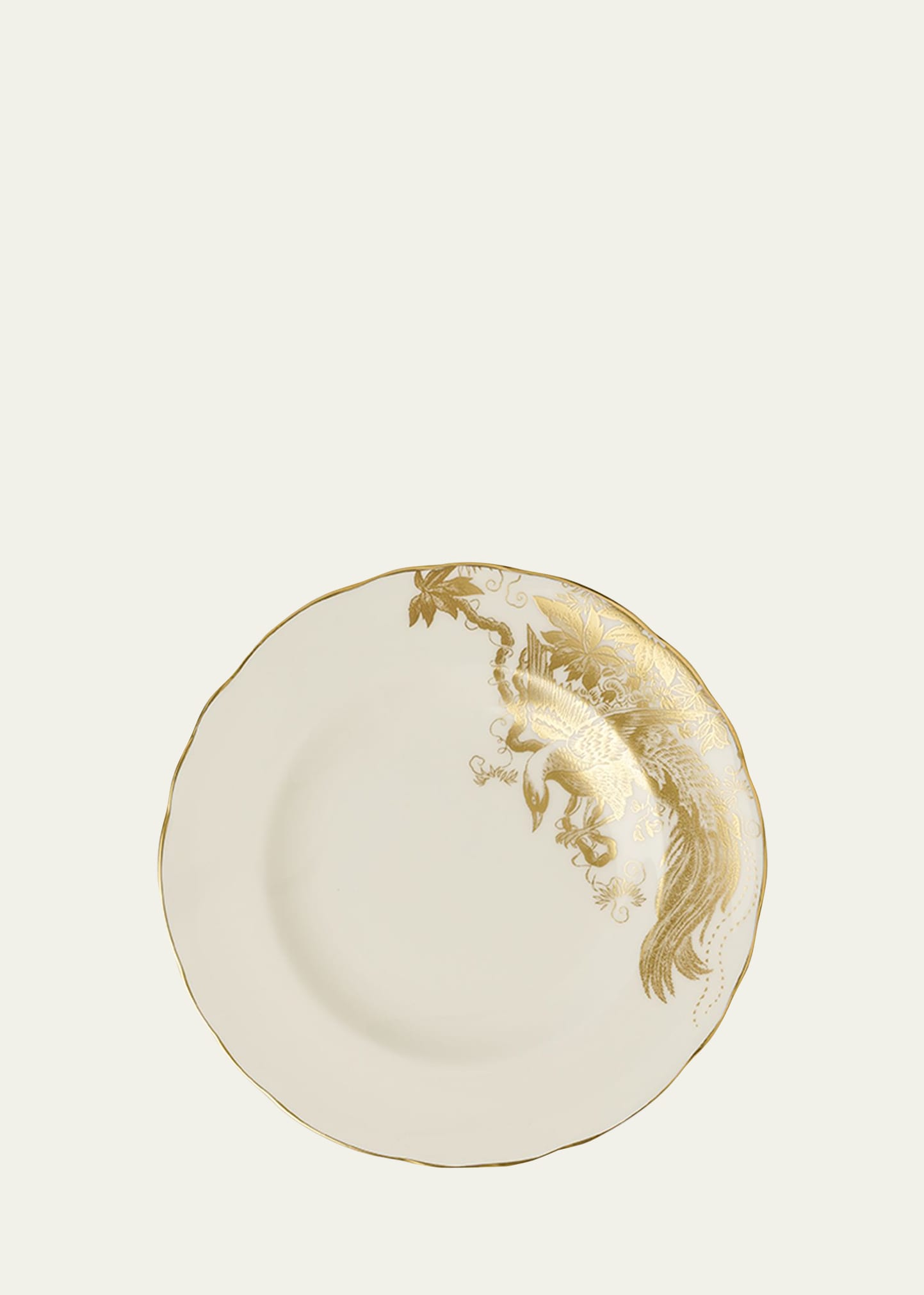 Aves Gold Motif 6" Plate