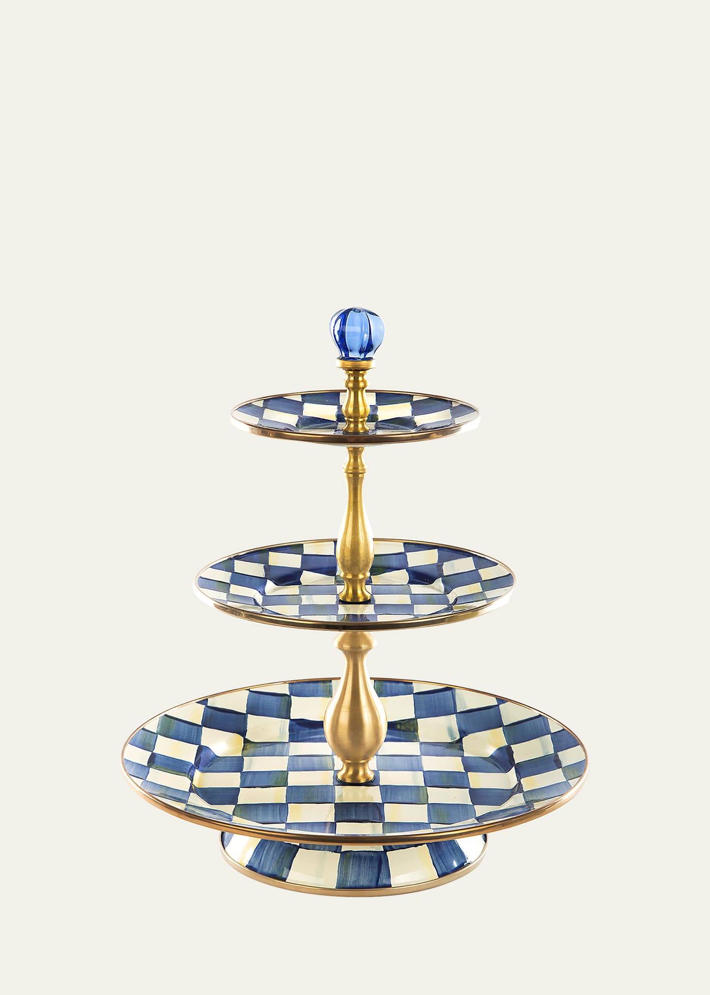 Royal Check 3-Tier Sweet Stand