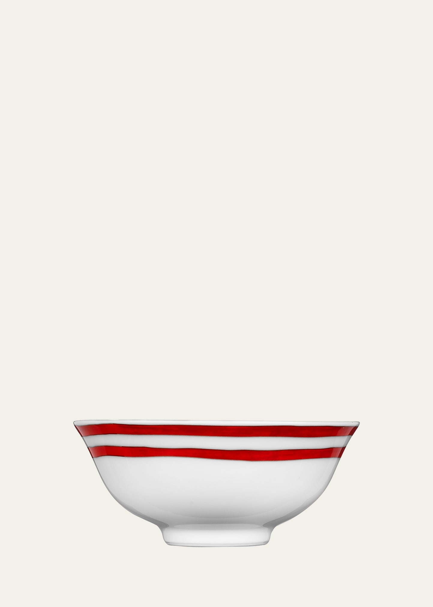 Hermès Balcon Red Soup Bowl