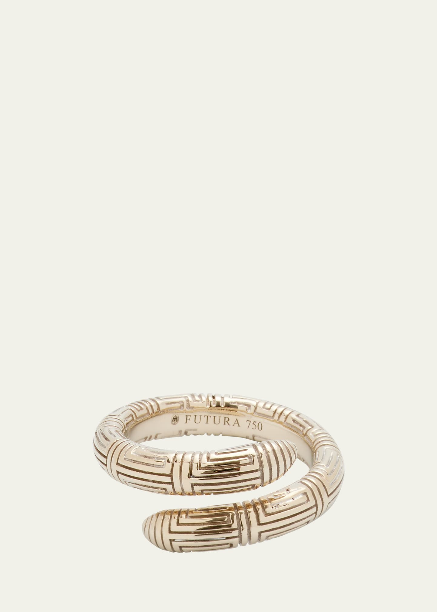 Futura Jewelry 800 BC Ring White Gold