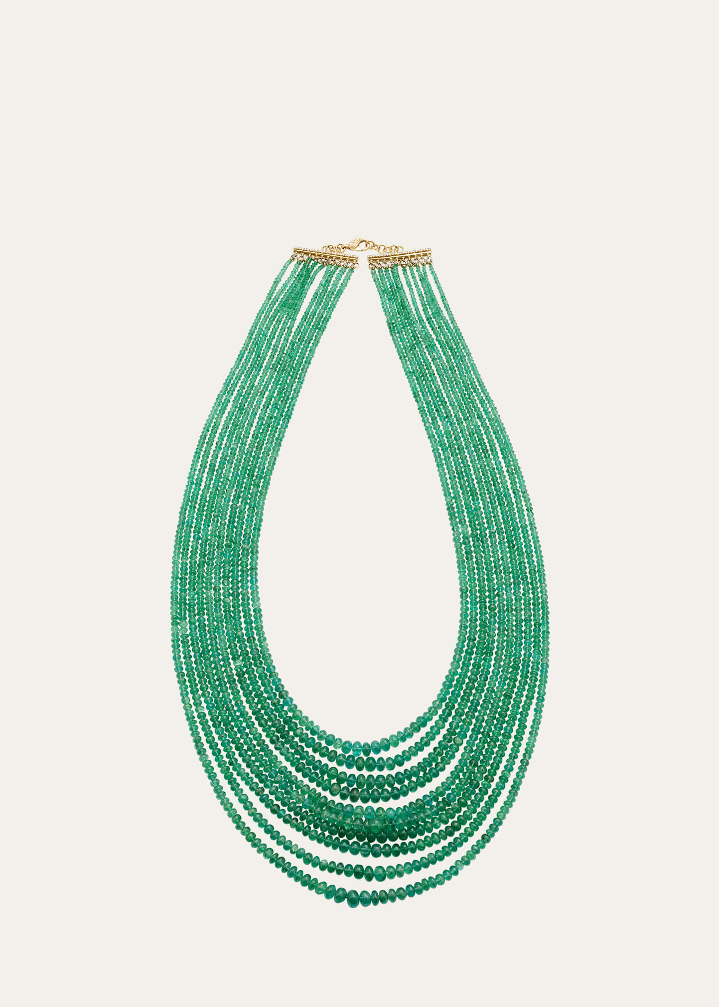Kimberly McDonald Gemfield's Zambian Emerald Multi-Strand Necklace