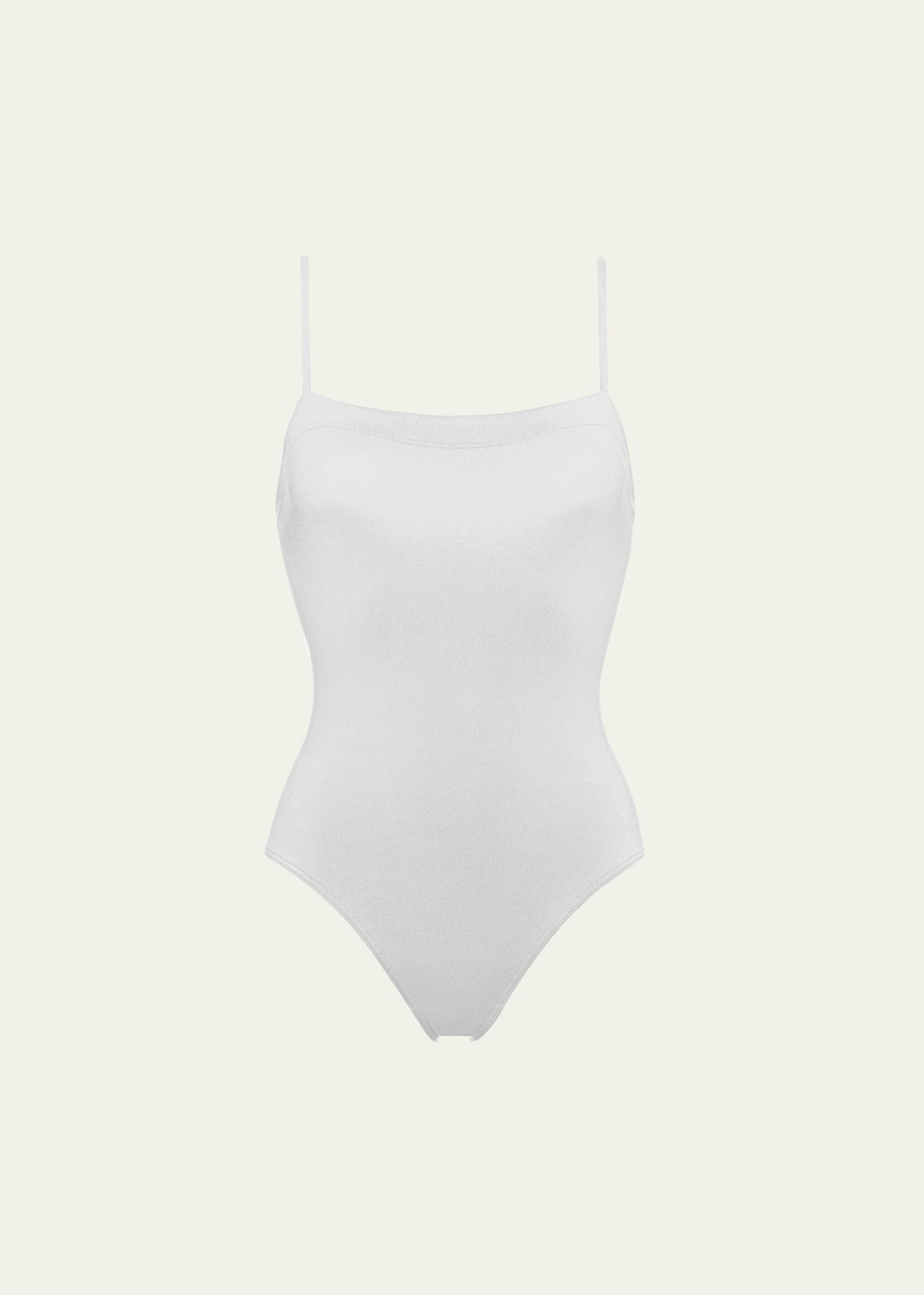 ERES AQUARELLE ONE-PIECE SWIMSUIT WITH THIN STRAPS