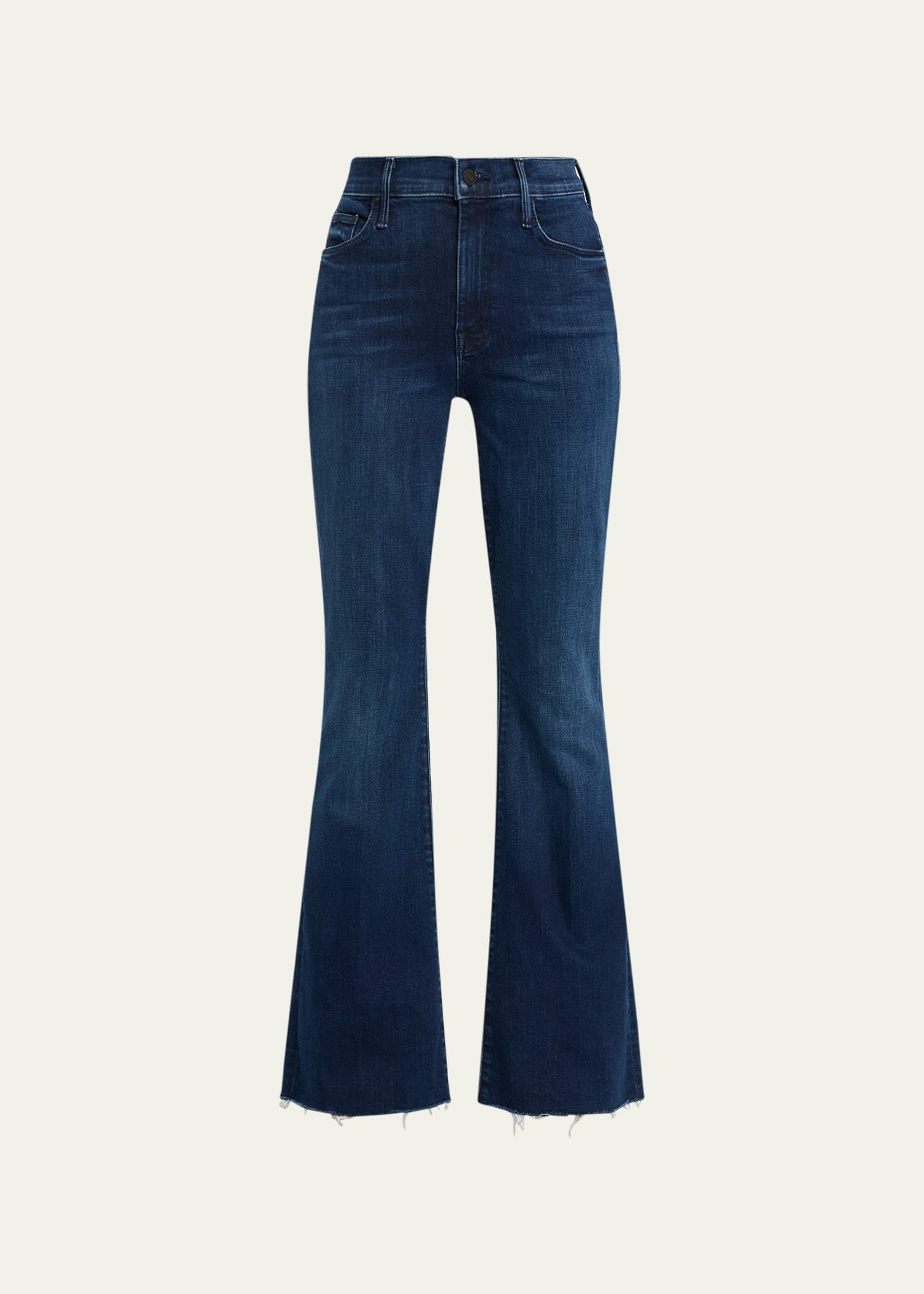 Mother - Weekender Fray Bootcut Jean In Hop On Hop Off In Mint Condition