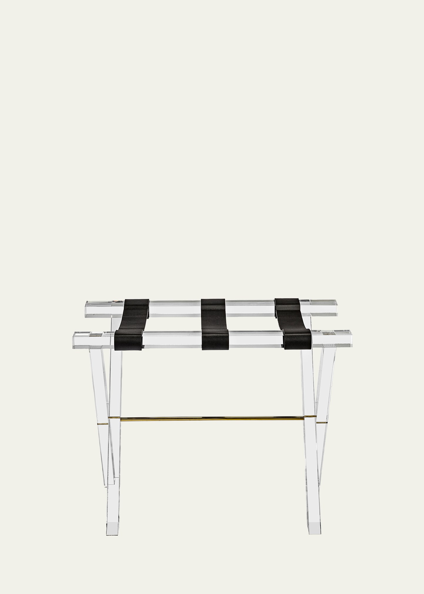 Interlude Home Ritz Luggage Stand In Cl/chny Br/bl