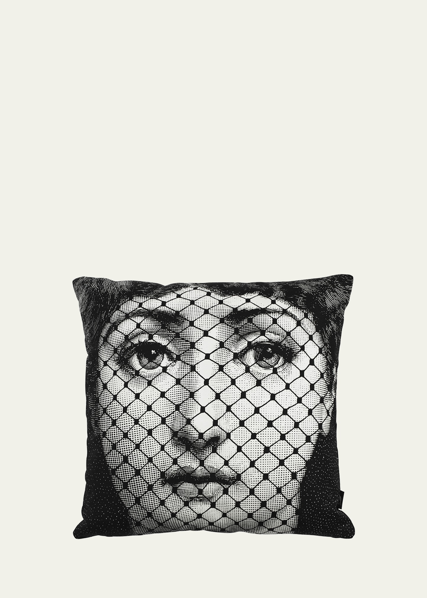 Fornasetti Cushion Burlesque In Multi