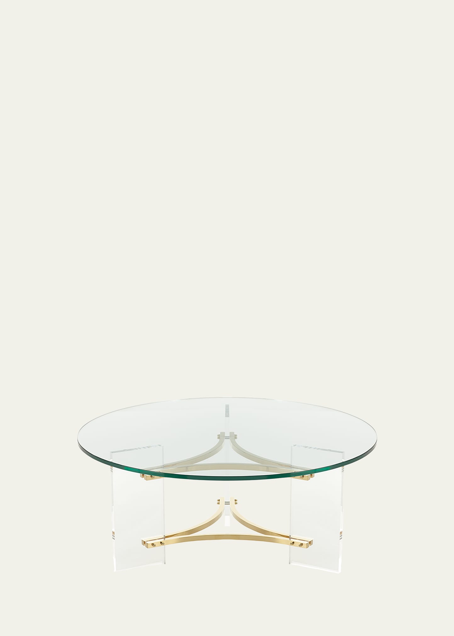 Interlude Home Tamara Acrylic Coffee Table