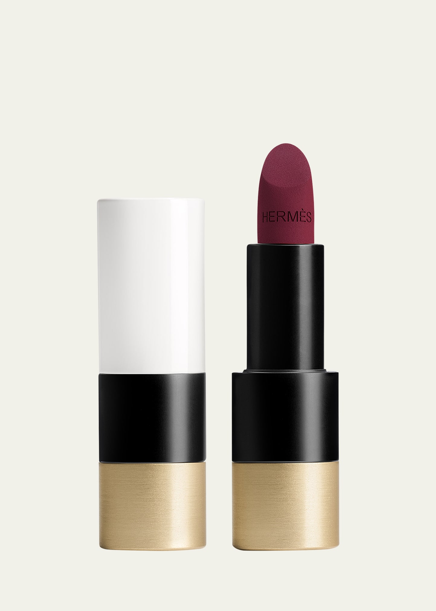 Hermes Rouge  Matte Lipstick In White