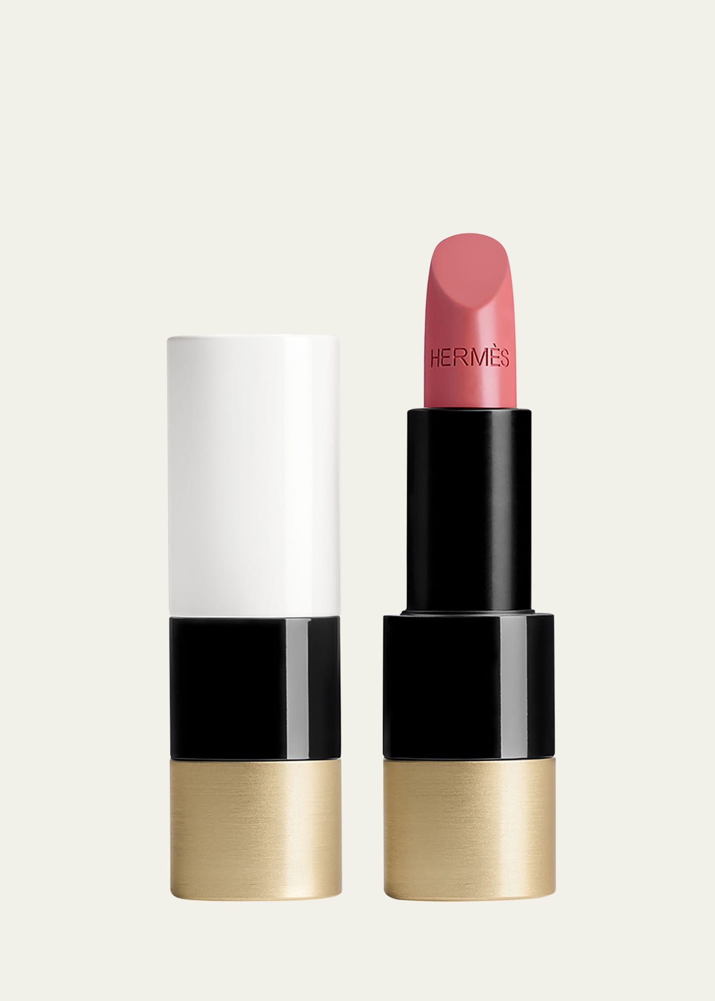 Hermes Rouge  Satin Lipstick In 18 Rose Encens