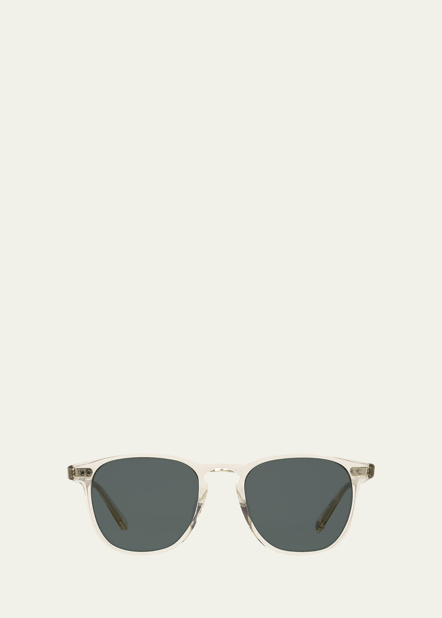 Men's Brooks x 48 Keyhole-Bridge Square Sunglasses