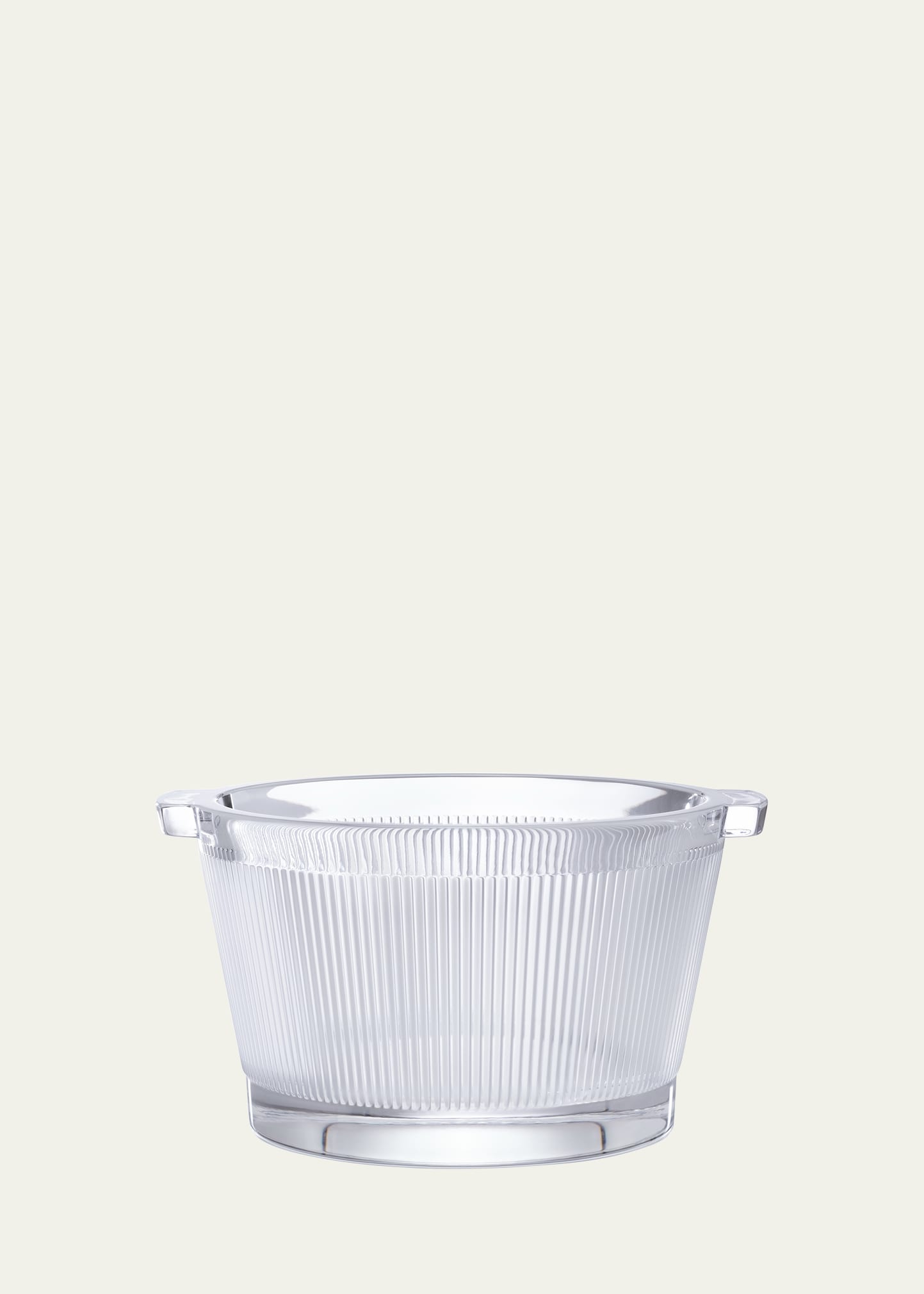 Lalique Wingen Ice Bucket In White