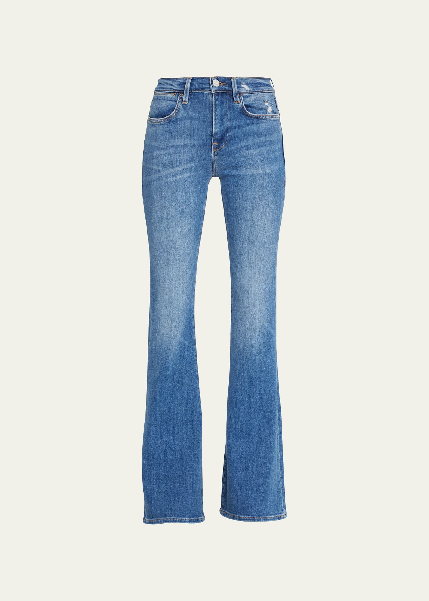 Frame Le Easy High Rise Flare Leg Jeans In Colorado In Toledo