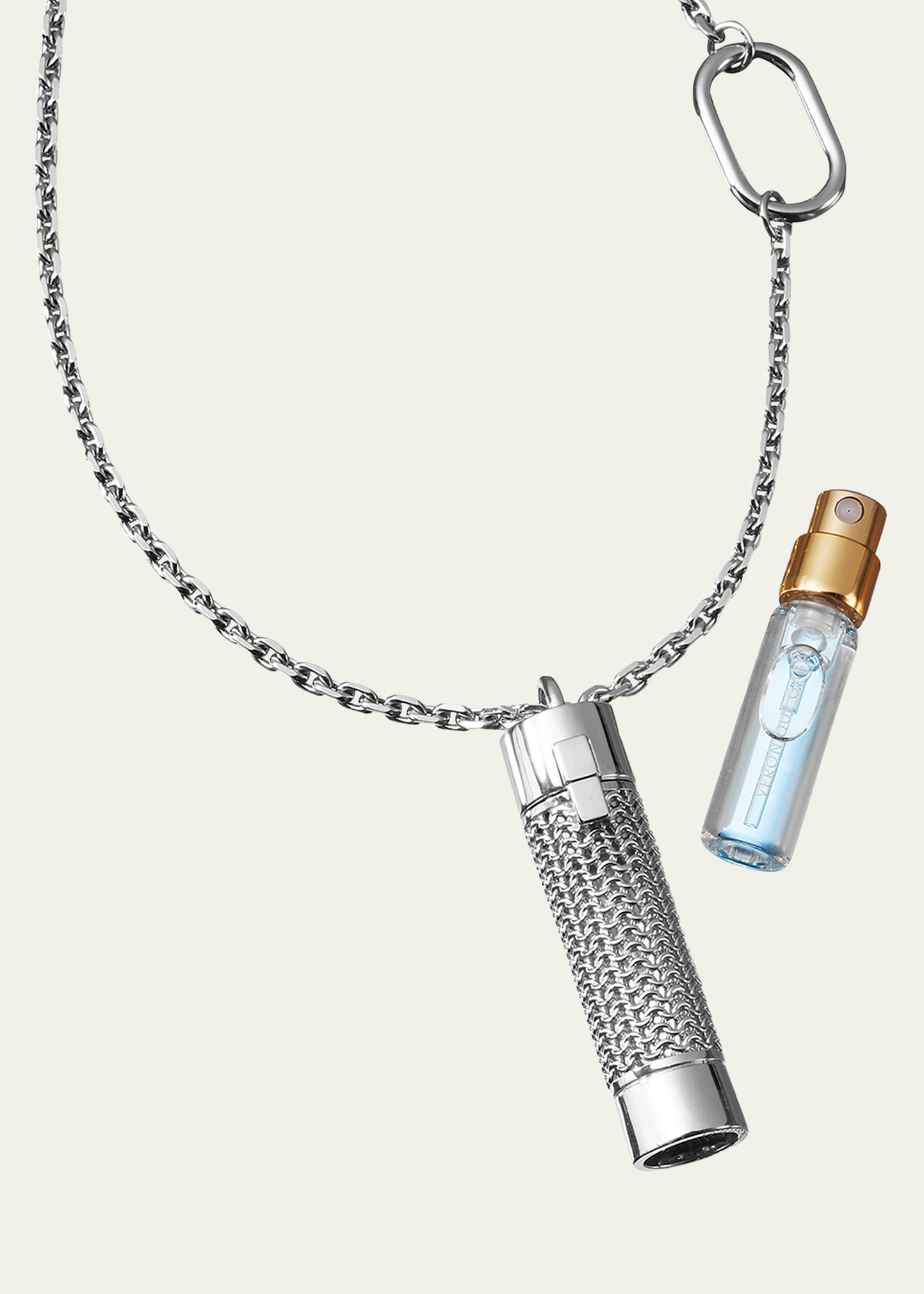 Perfume Pendant - Silver
