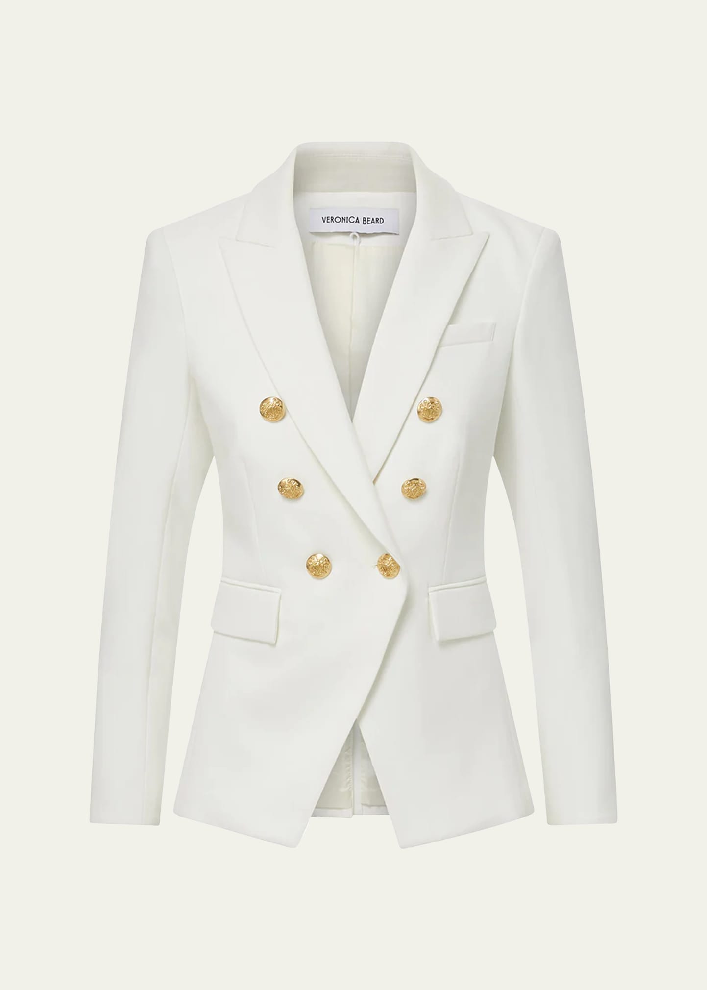 Veronica Beard Miller Dickey Jacket In Off White With Go