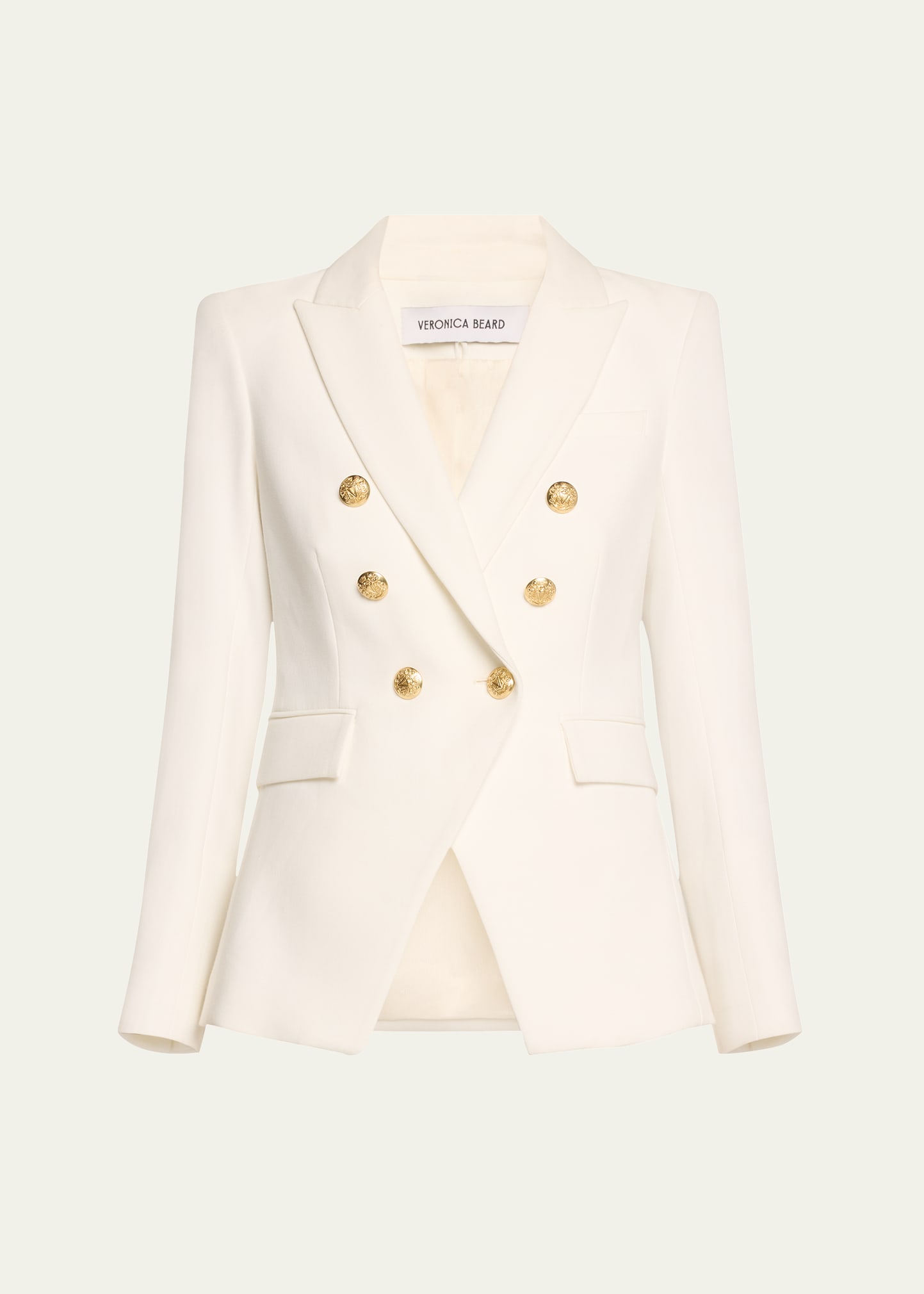 Veronica Beard Miller Dickey Jacket In Off White With Go