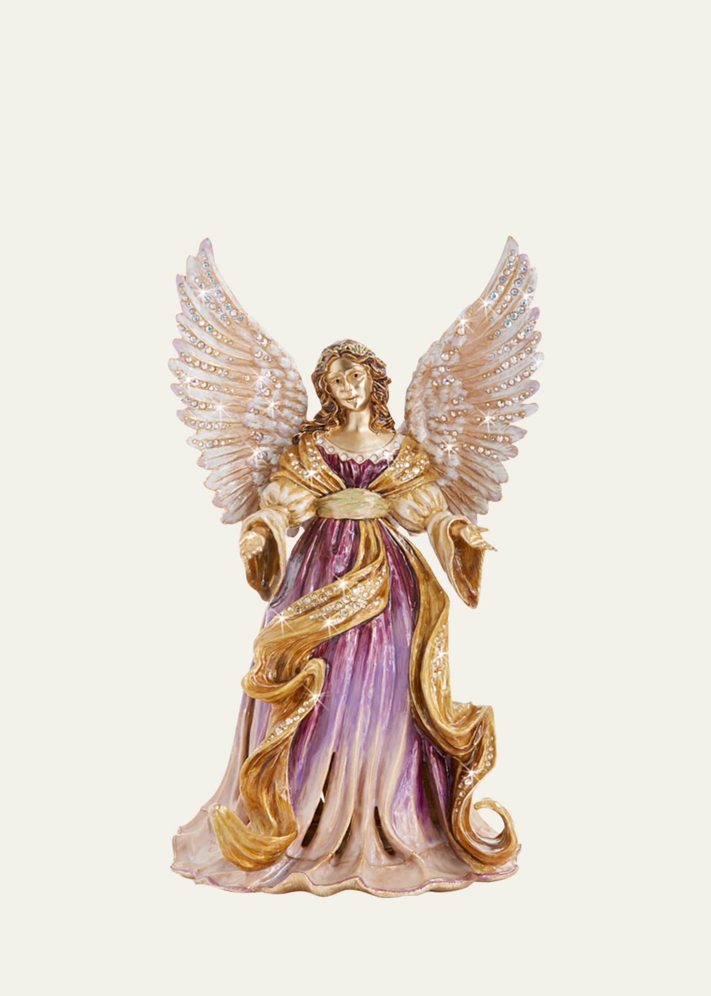 Renaissance Angel Musical Figurine