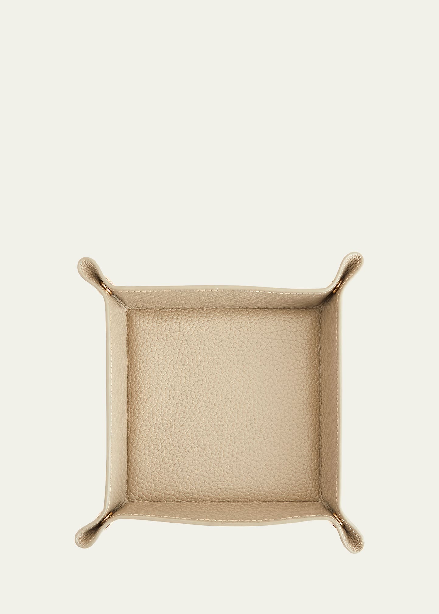 Royce New York Catchall Valet Tray In Taupe