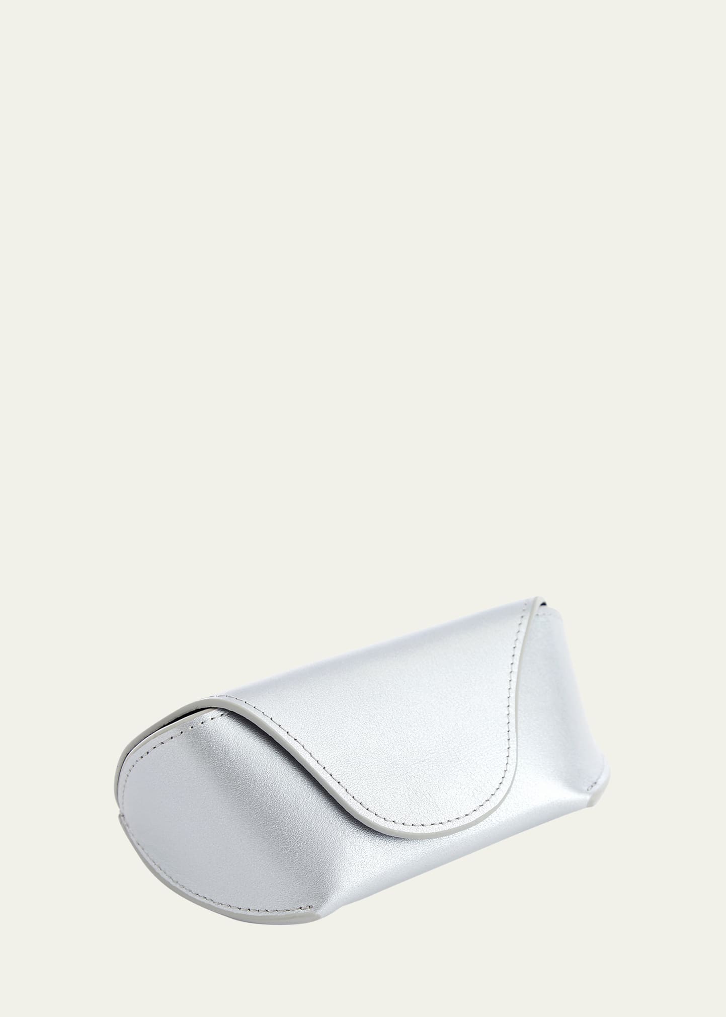 Royce New York Suede Lined Sunglasses Carrying Case In Silver