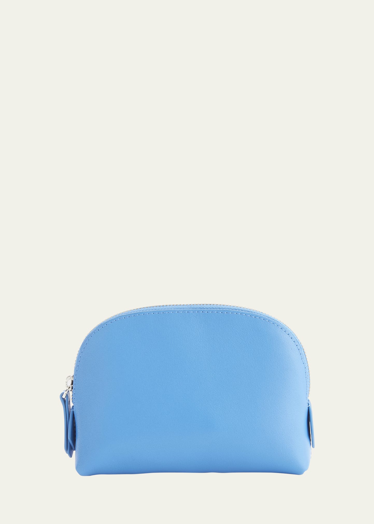 Royce New York Compact Cosmetic Bag In Ocean Navy Blue
