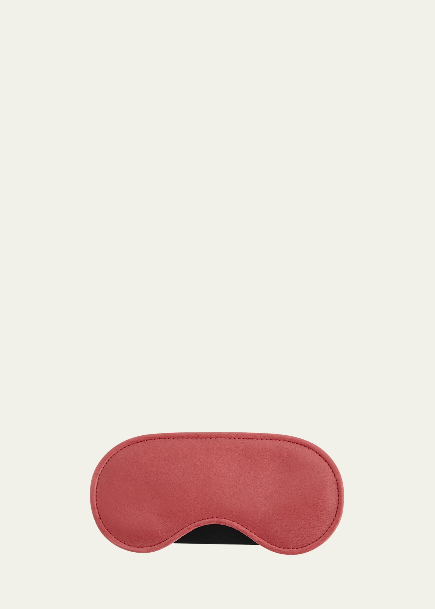 Royce New York Leather Eye Mask In Red
